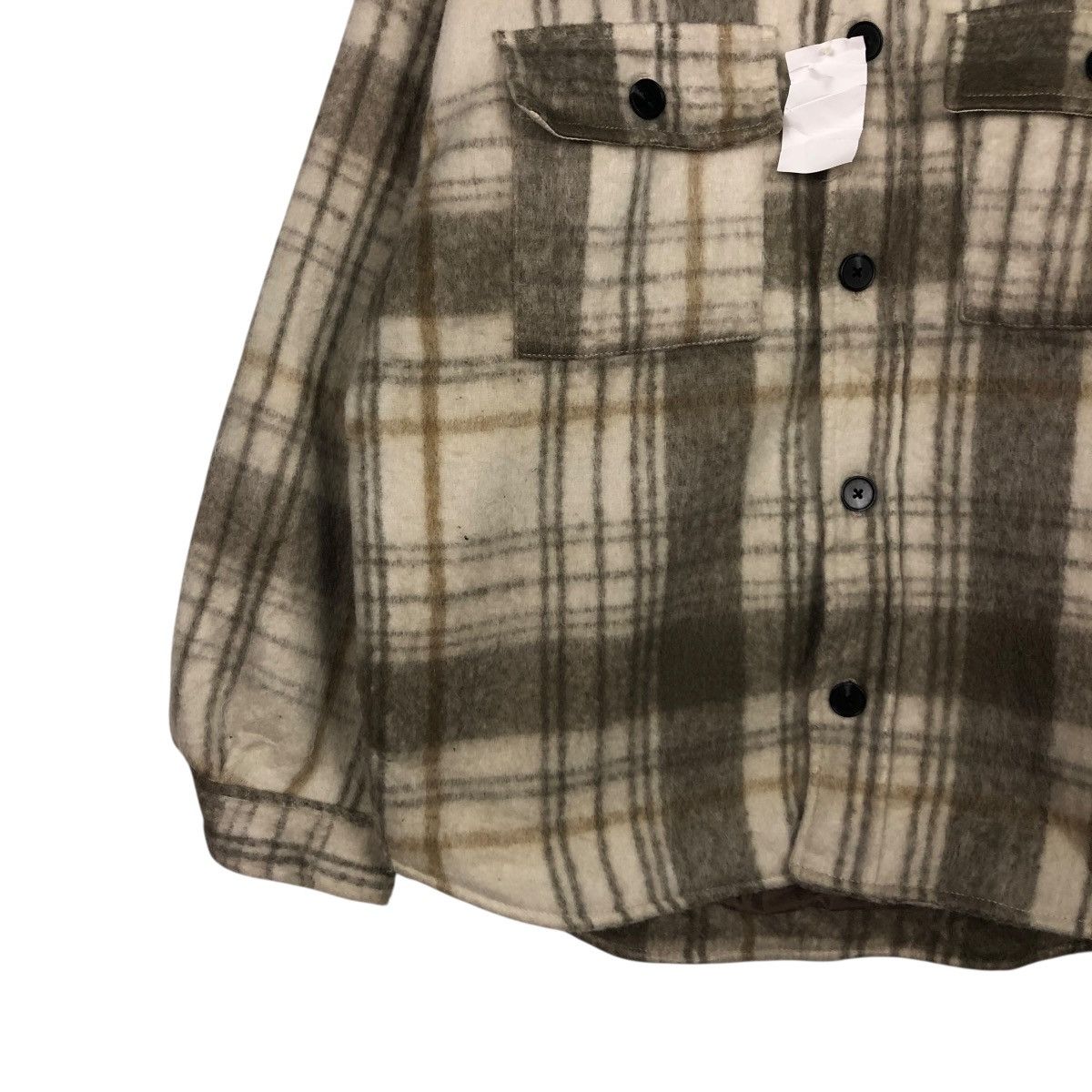 Japanese Brand 🔥VINTAGE WOOL FLANNEL JACKET LOUIS CHAVLON ISSEY MIYAKE Size US M / EU 48-50 / 2 - 6 Thumbnail