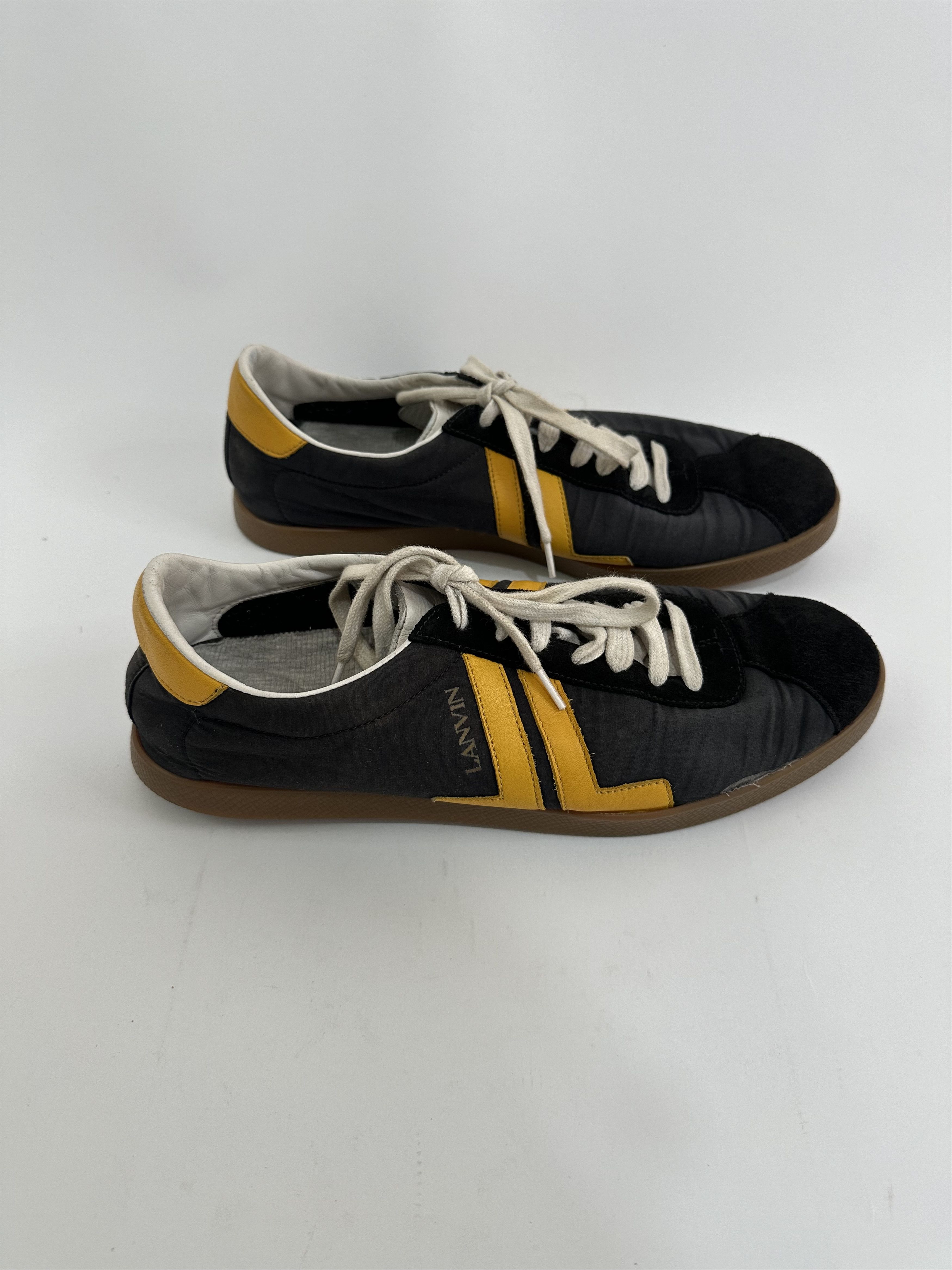 Lanvin LANVIN Yellow/Black Glen sneakers Size 43EU Size US 10 / EU 43 - 3 Thumbnail