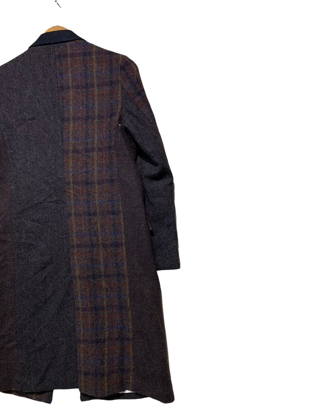 Beauty Beast × Harris Tweed 🔥HARRIS TWEED X BEAUTY YOUTH SPLIT WOOL OVERCOATS Size M / US 6-8 / IT 42-44 - 7 Thumbnail