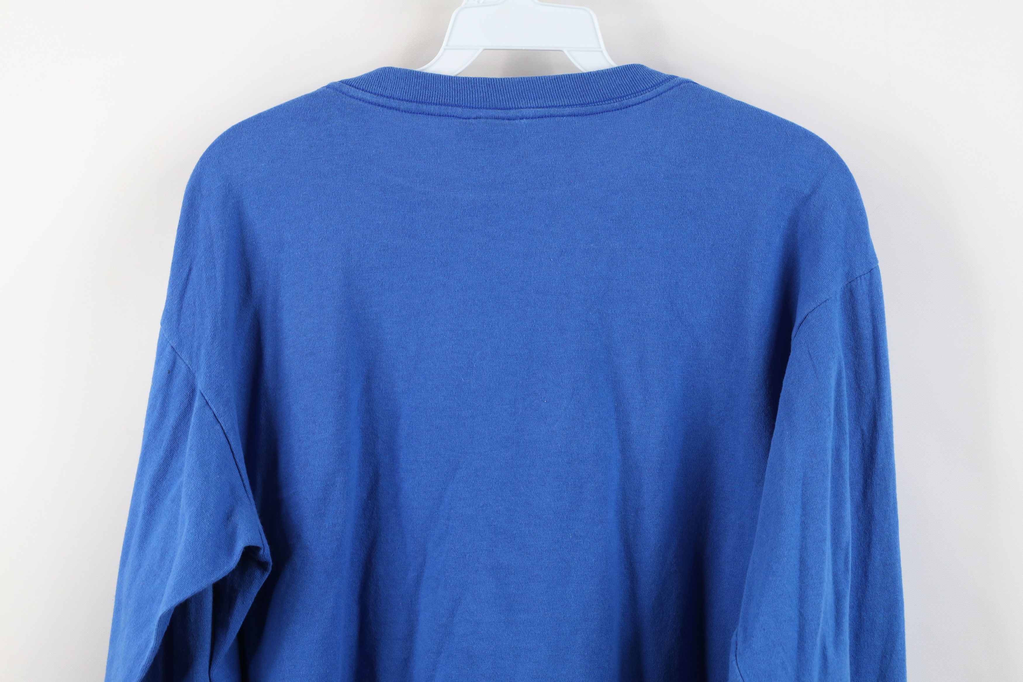 Vintage Vintage 90s Streetwear Heavy Cotton Long Sleeve T-Shirt USA Size US M / EU 48-50 / 2 - 11 Thumbnail