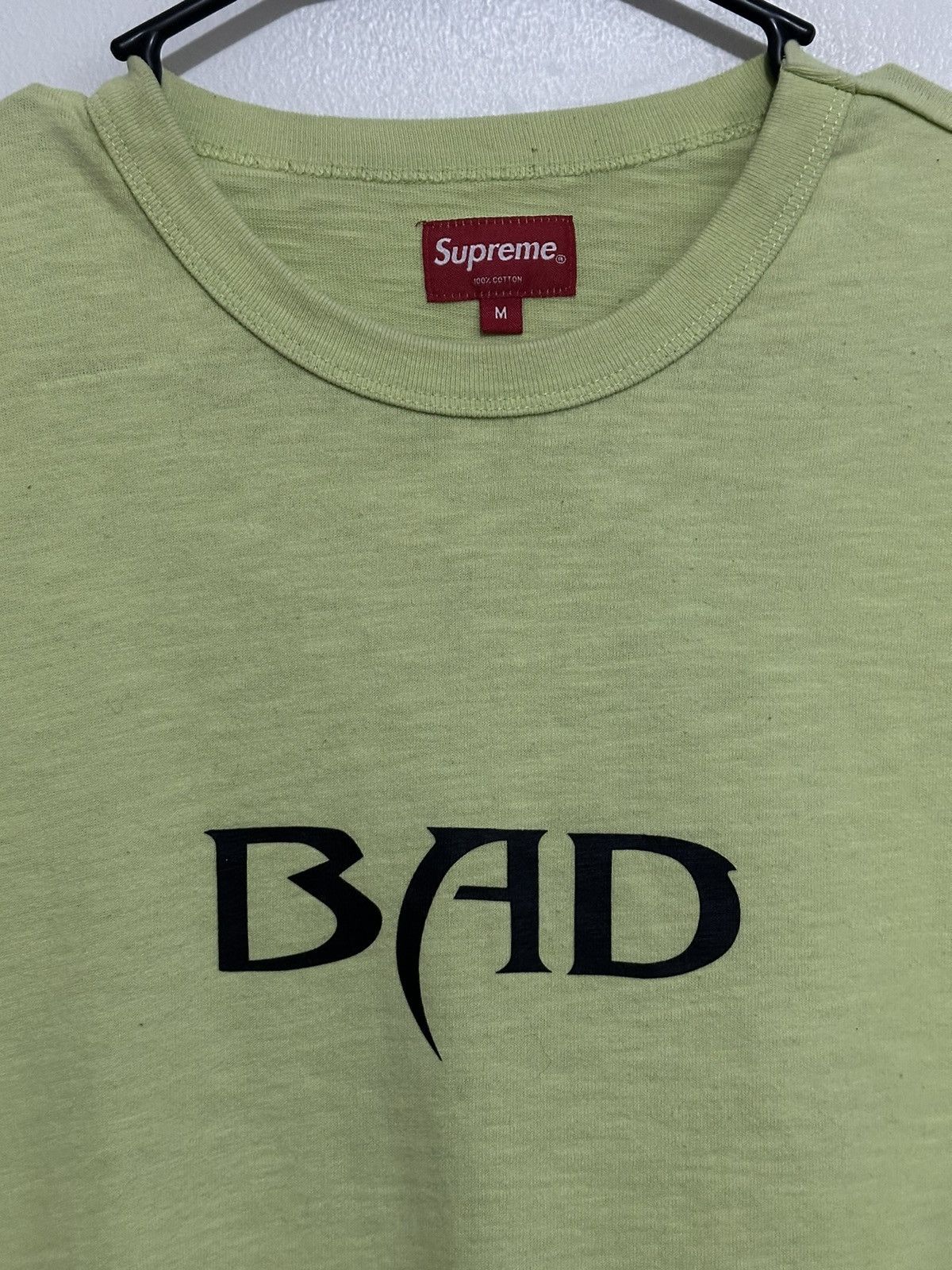 Supreme Supreme Bad S/S Top Tee Size US M / EU 48-50 / 2 - 2 Thumbnail