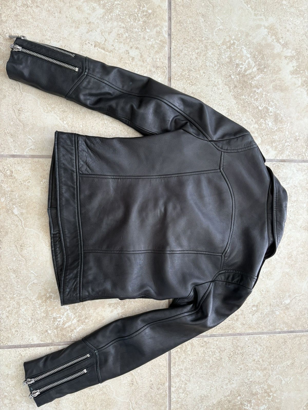 Other Doma Leather Bicker Jacket Size XS / US 0-2 / IT 36-38 - 3 Thumbnail