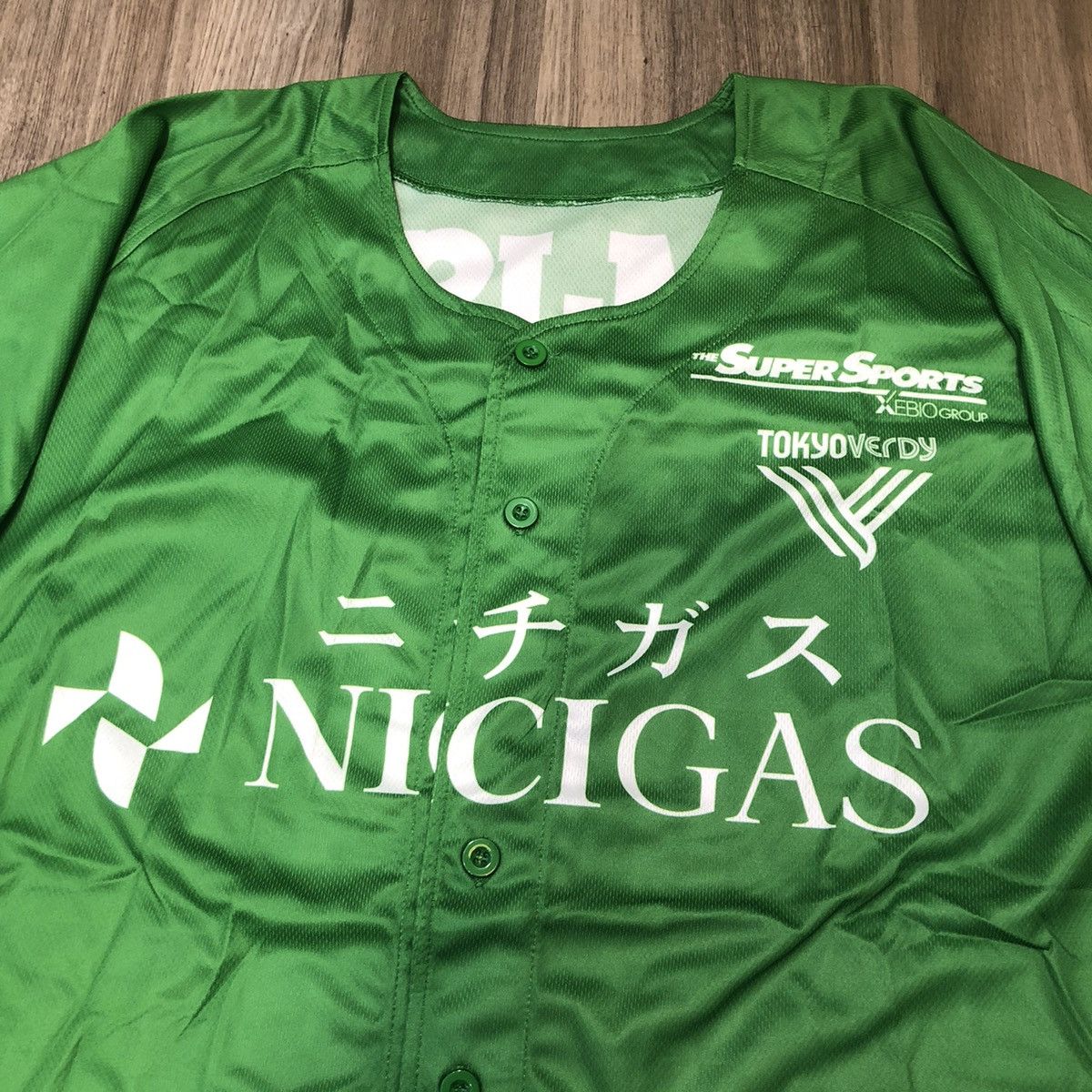 Japanese Brand Tokyo Verdy 2024 baseball jersey Size US L / EU 52-54 / 3 - 3 Thumbnail