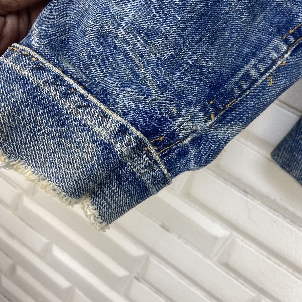 Levi's Vintage Clothing Vintage 60s #526 Levi’s Western Trucker Denim Jacket Size US XS / EU 42 / 0 - 9 Thumbnail
