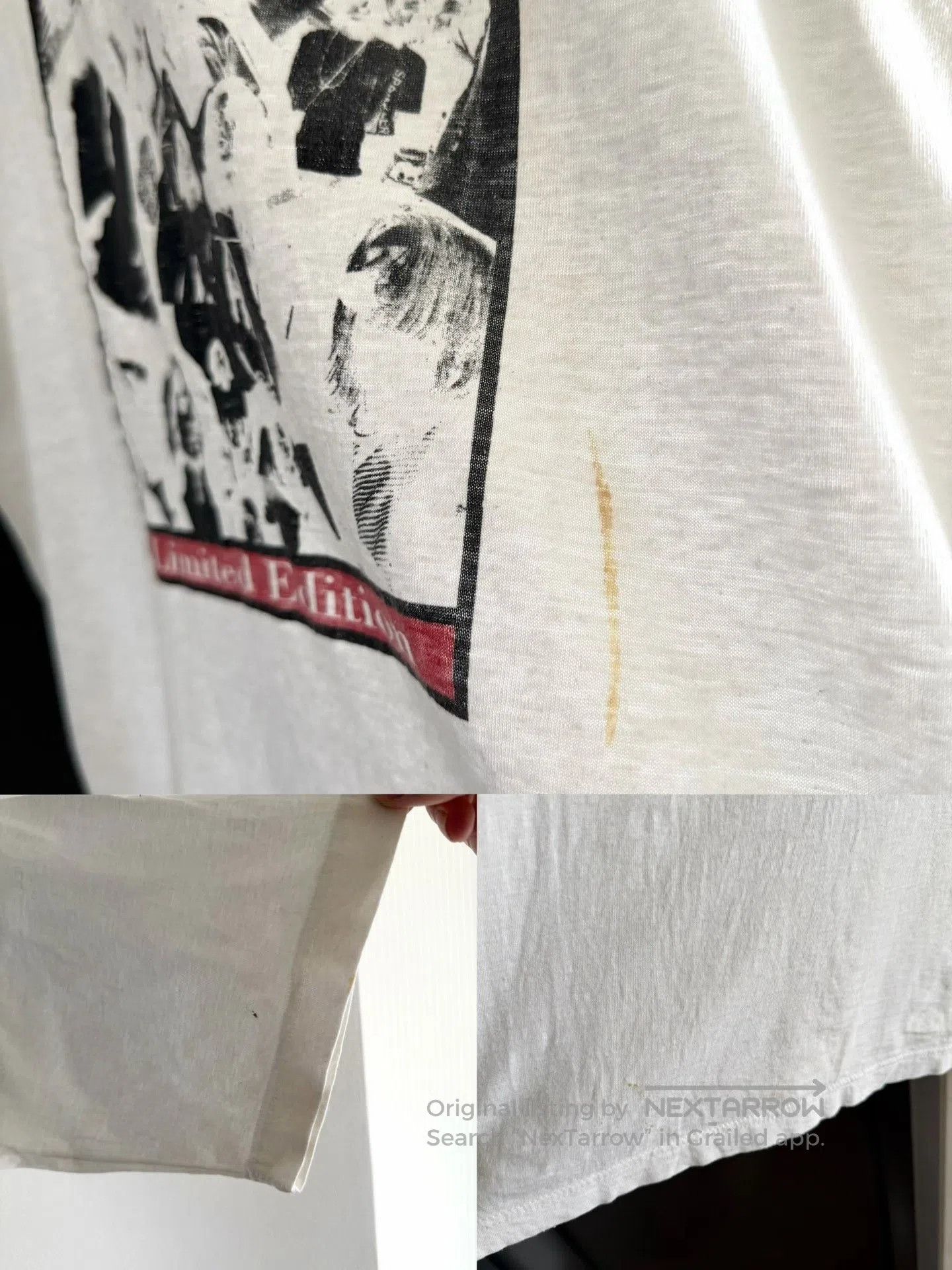 Vintage Vintage 90s Nirvana Helter Skelter Tee. Size US M / EU 48-50 / 2 - 6 Thumbnail