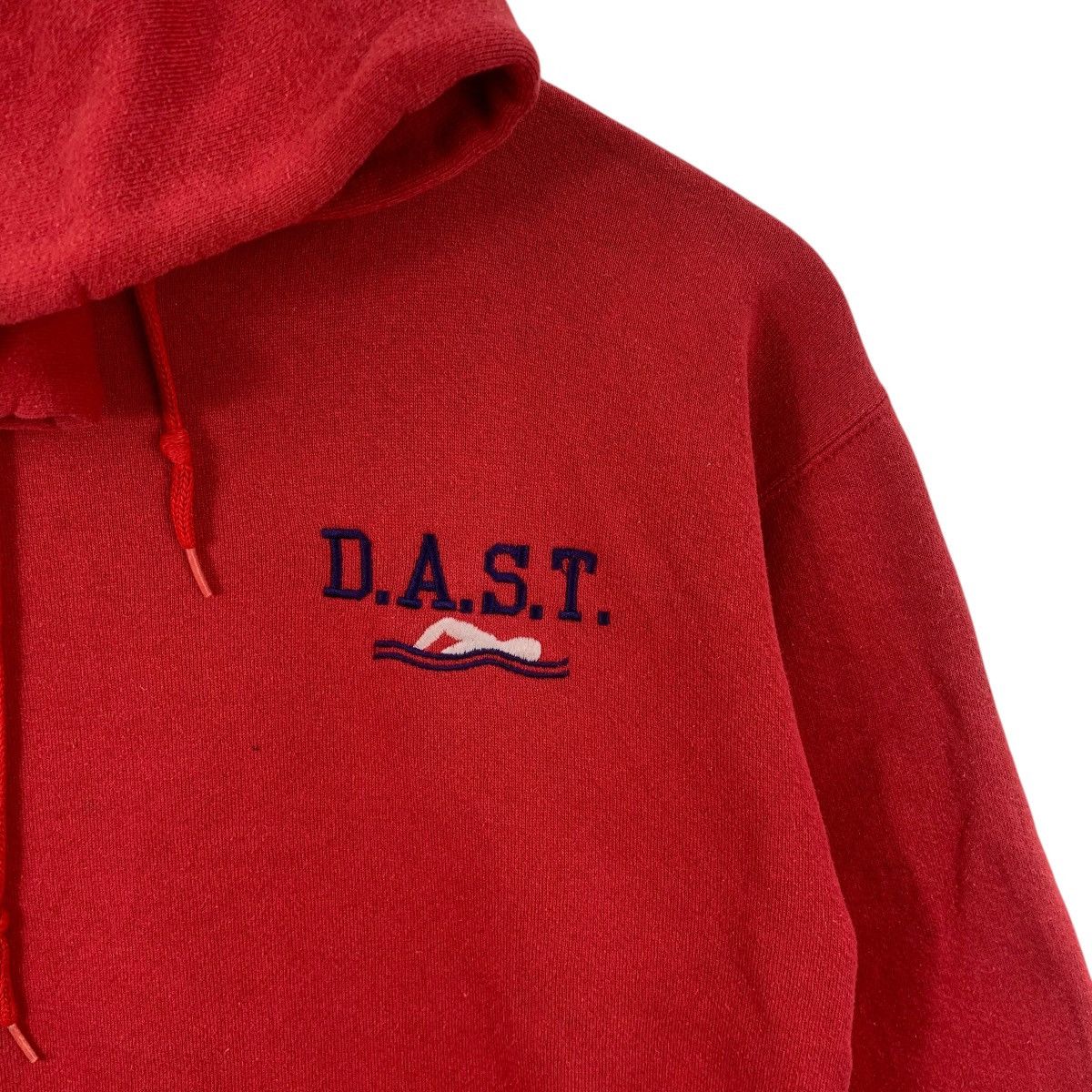 Tultex Vintage 90’ TULTEX D.A.S.T COLLEGE Swimming Club Hoodie Size M / US 6-8 / IT 42-44 - 5 Thumbnail