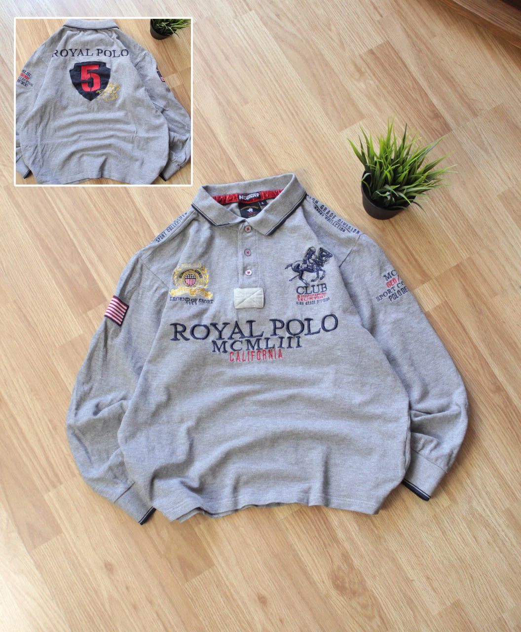 Vintage 🔥 Royal Polo Chief Keef Y2K Rugby Ralph Shirt Lauren Y2K Size US S / EU 44-46 / 1 - 1 Thumbnail