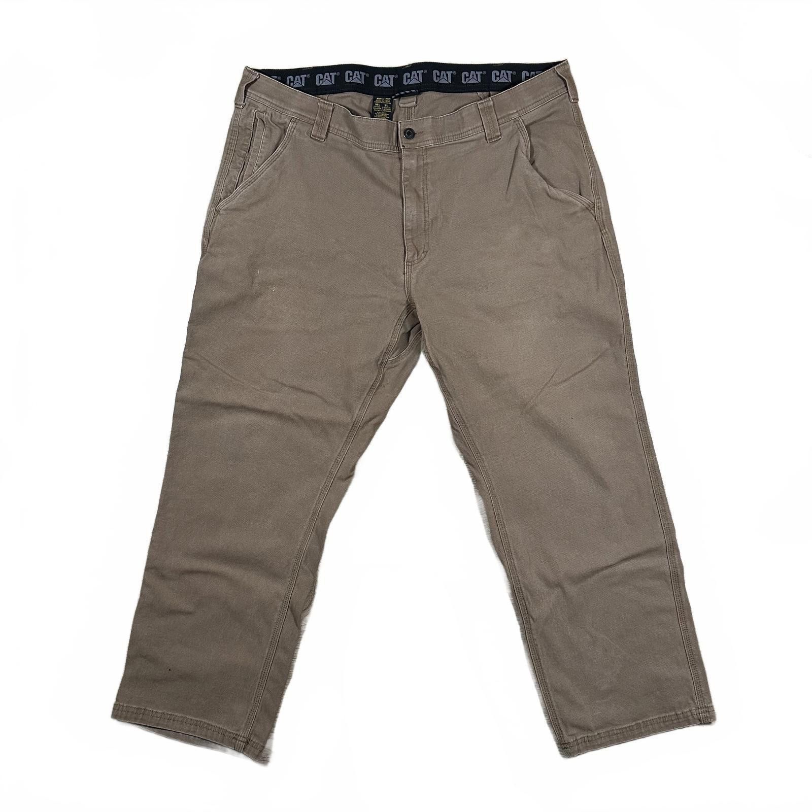 Caterpillar CAT Mens Flex Waist Band Cellular Pocket Utility Pants 40x30 Size US 40 / EU 56 - 2 Thumbnail