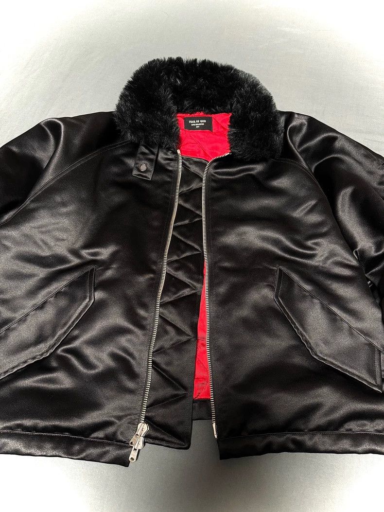 Fear of God Fear of God Rabbit fur collar jacket flight jacket Size US S / EU 44-46 / 1 - 5 Thumbnail