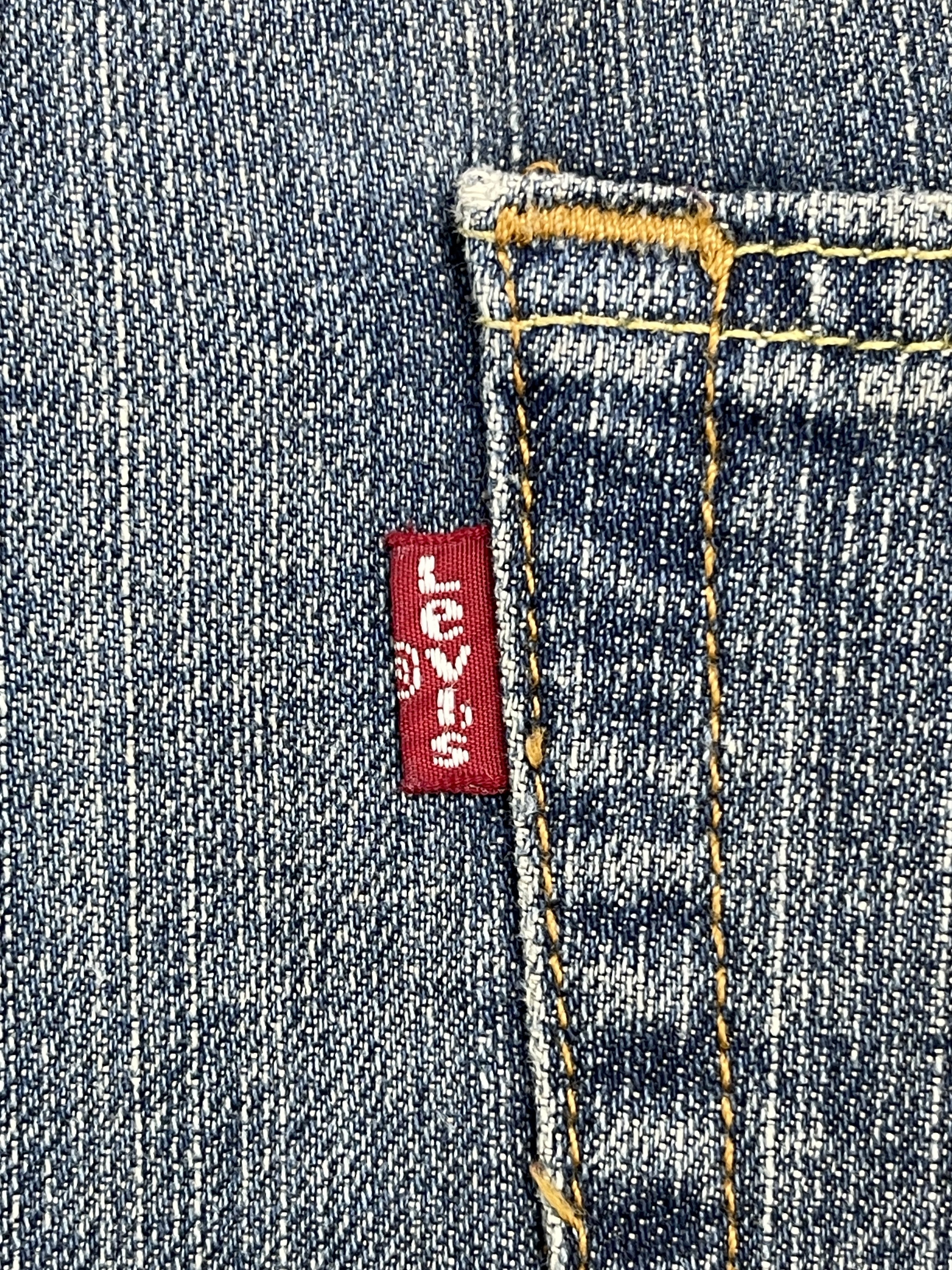 Levi's Big Size Vintage Levis 550 Blue Denim Jeans DP2500 Size US 44 / EU 60 - 6 Thumbnail