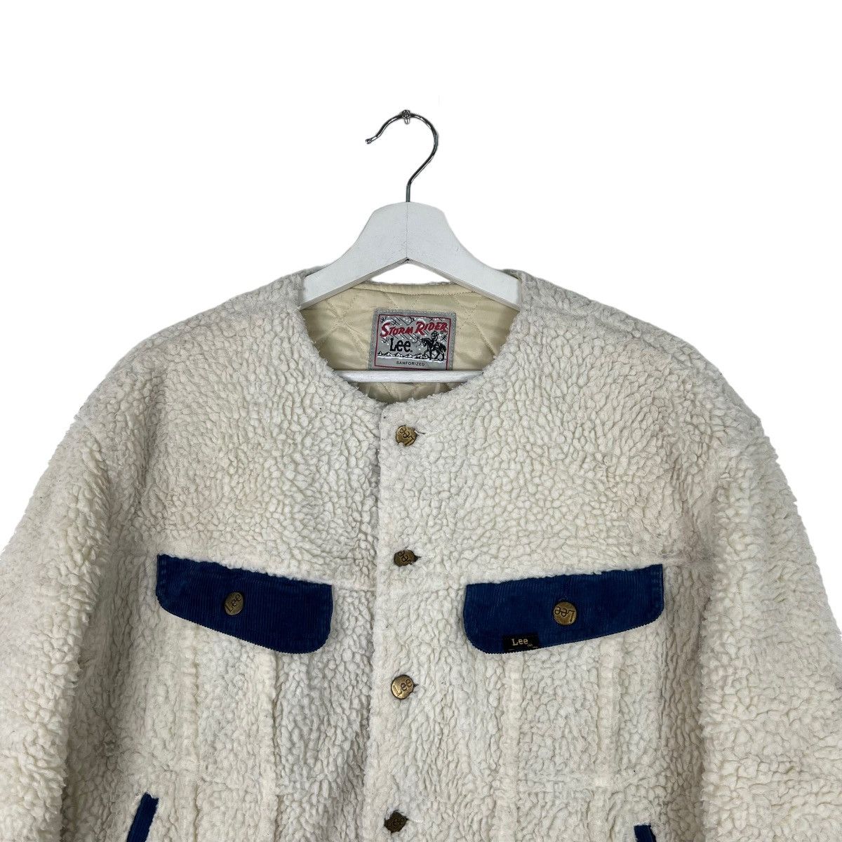 Lee 🔥 LEE STORM RIDER SHEERPA TRUCKER JACKET Size US M / EU 48-50 / 2 - 4 Thumbnail