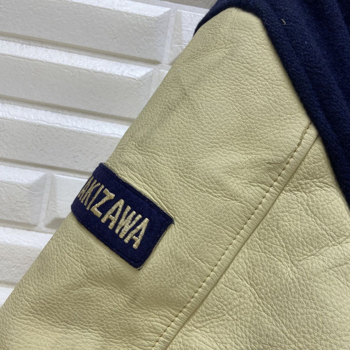Japanese Brand Japanese Brand Tsukuba Archery Leather Sleeve Varsity Jacket Size US M / EU 48-50 / 2 - 13 Thumbnail