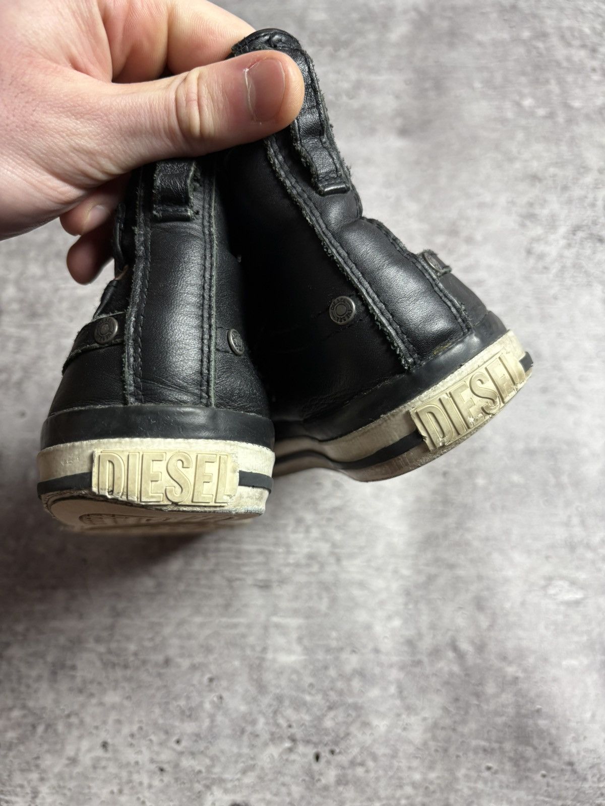 Diesel Vintage Leather Diesel Sneakers Size US 6.5 / EU 39-40 - 7 Thumbnail