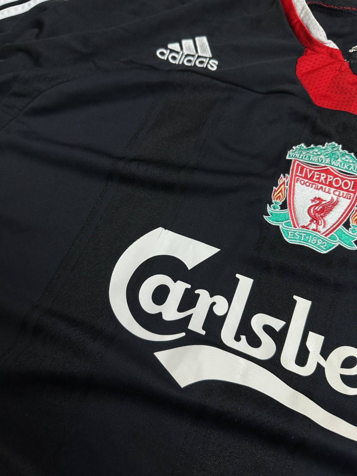 Adidas Vintage 07 Adidas Liverpool Jersey T-shirt L Size US L / EU 52-54 / 3 - 5 Thumbnail