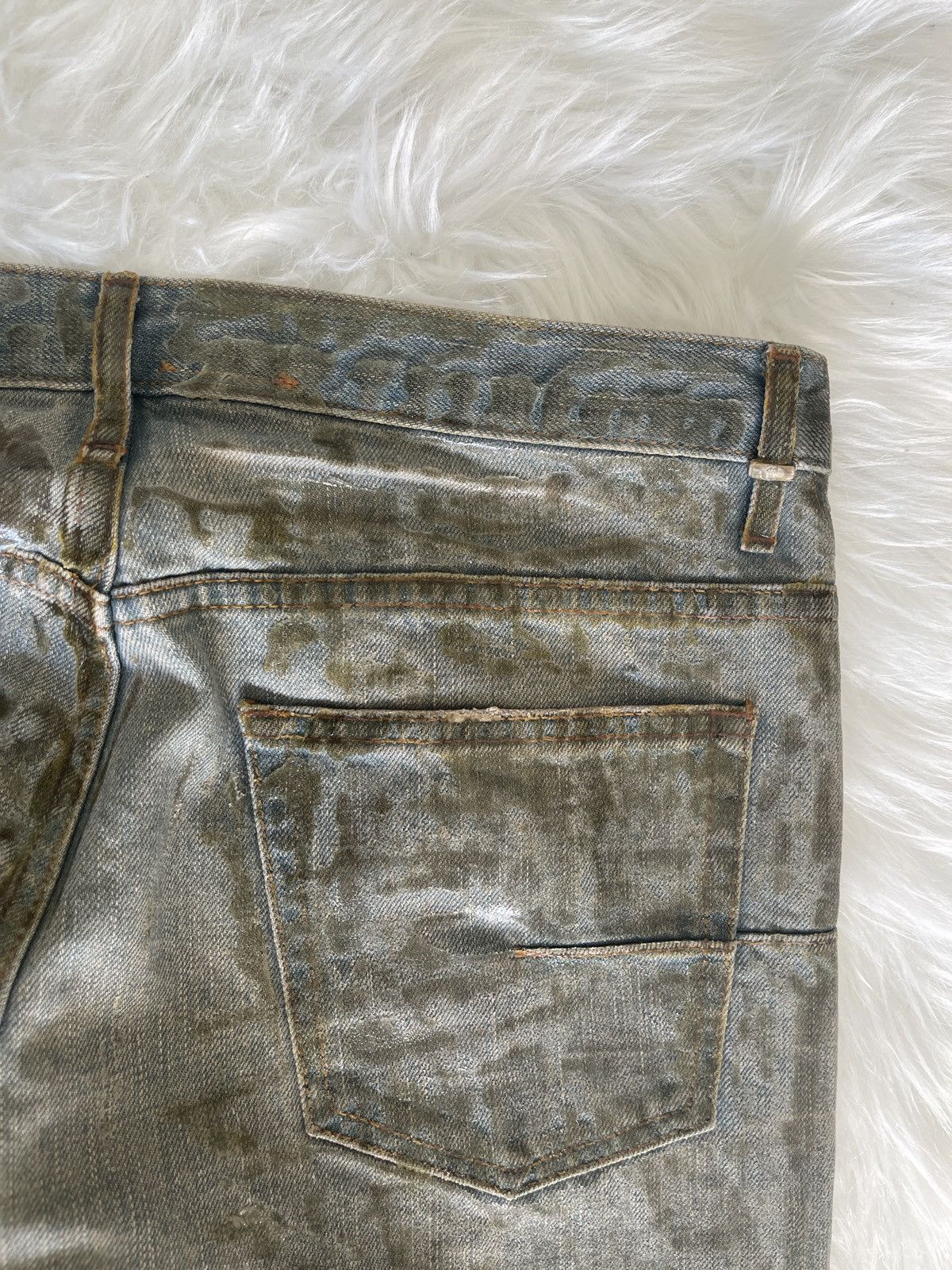 Dior Dior Homme ss04 Dior Bleu Cleir Lusters Size US 29 - 4 Thumbnail