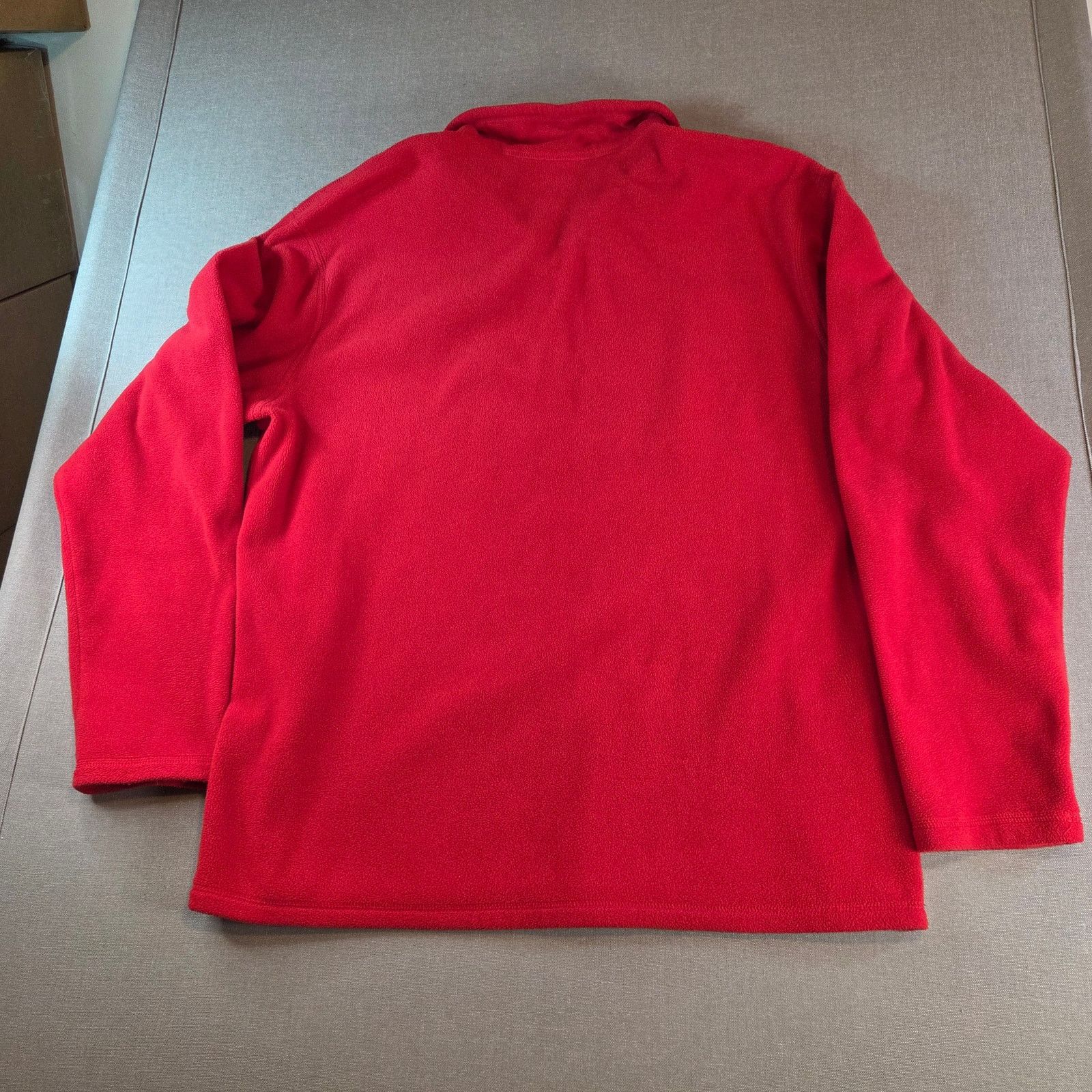 The North Face North Face Red 1/4 Zip Fleece L Size US L / EU 52-54 / 3 - 14 Thumbnail