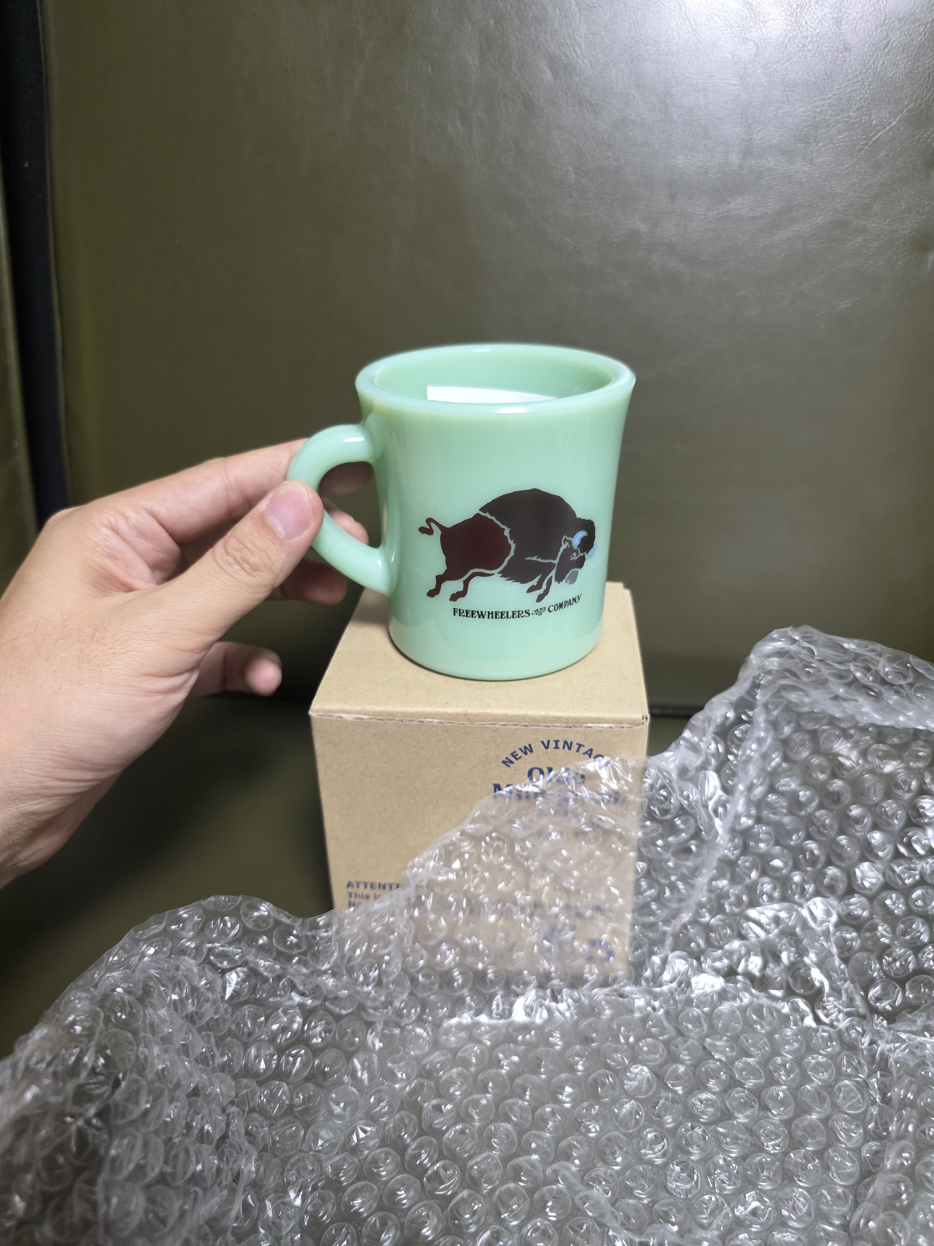 Freewheelers FREEWHEELERS BUFFALO and LOGO HEAVU MUG CUP Size ONE SIZE - 1 Thumbnail