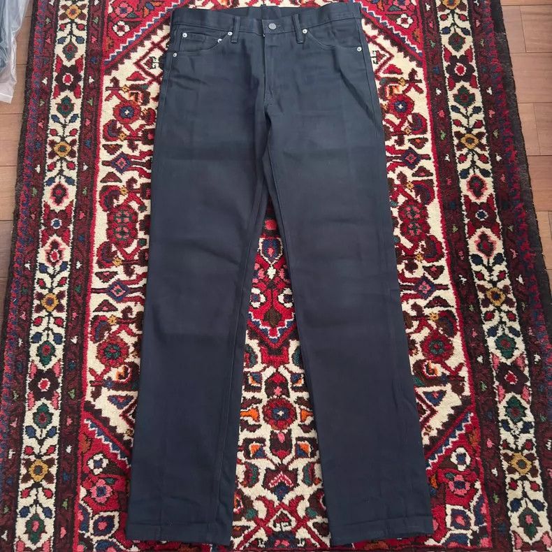Visvim Visvim Black Denim Pants W32L32-2506 Size US 32 / EU 48 - 1 Thumbnail