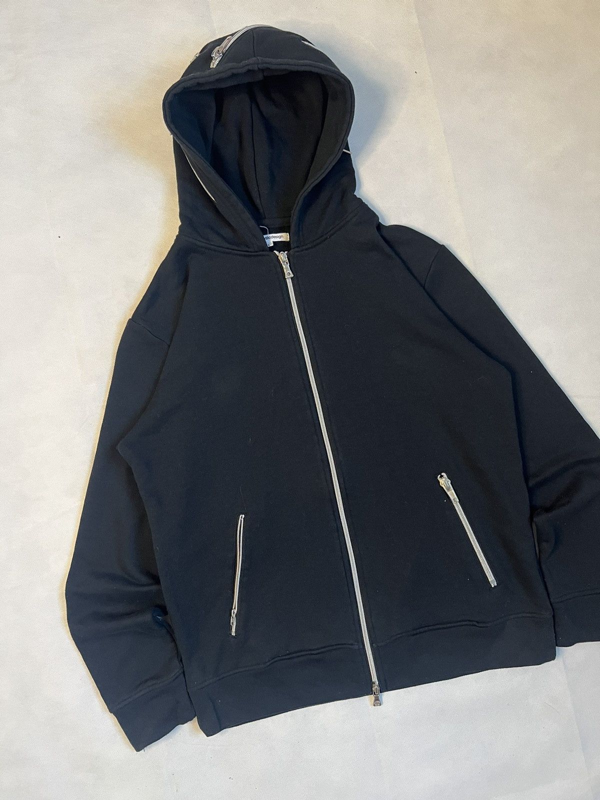 semanticdesign Semantic Design Multi Zipper Gothic Punk Style Hoodie Size US M / EU 48-50 / 2 - 7 Thumbnail