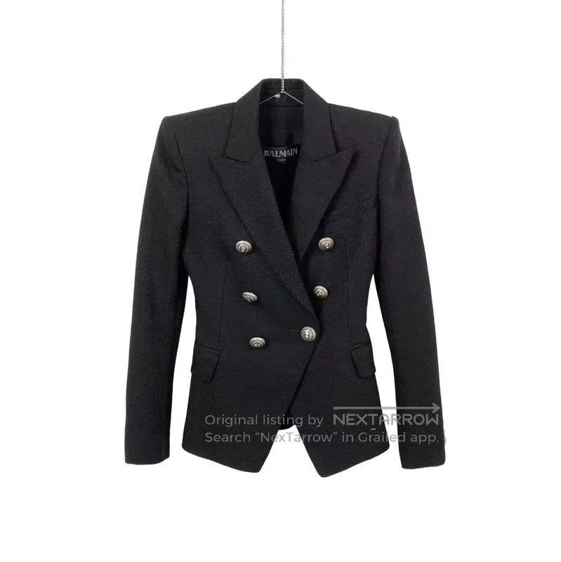 Balmain Balmain Black Women's Jacket . Size XXS / US 00 / IT 34 - 1 Thumbnail