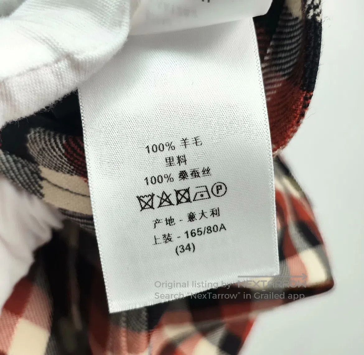 Dior Dior Black and red plaid long woolen dress| Size XXS / US 00 / IT 34 - 7 Thumbnail