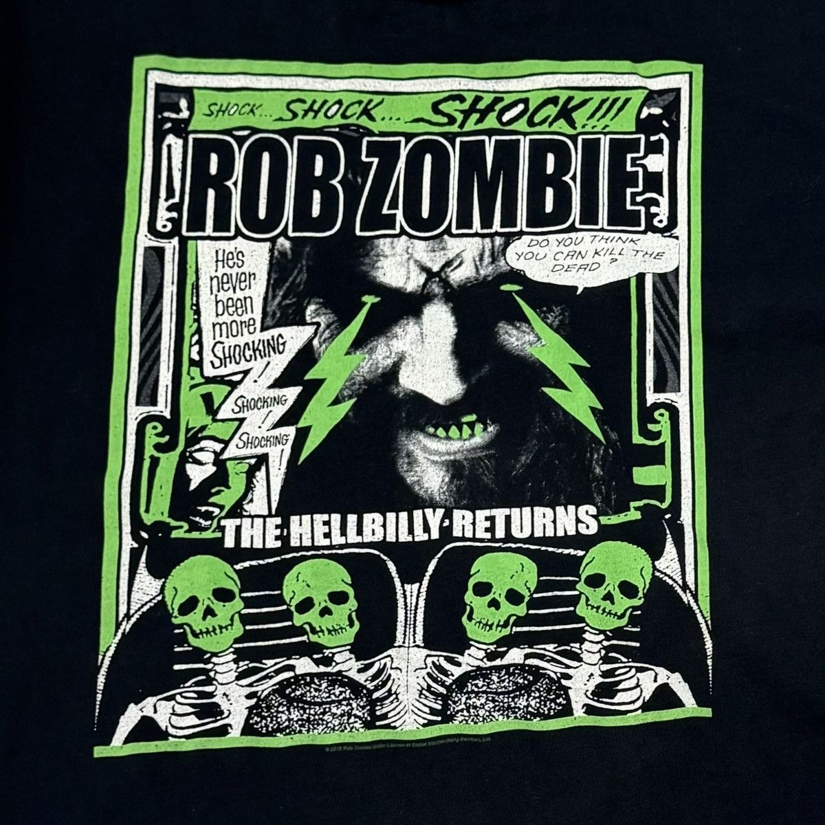 Band Tees × Vintage ROB ZOMBIE TEE! Size US XXL / EU 58 / 5 - 1 Thumbnail