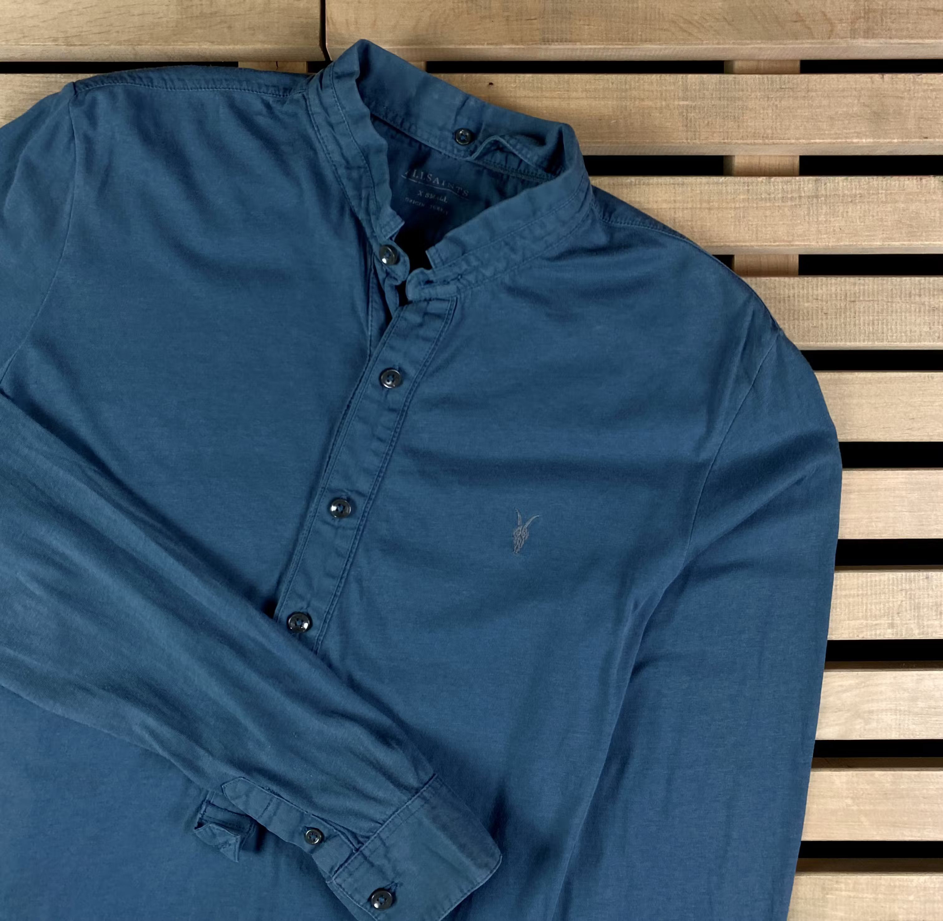 Allsaints Mens Polo Long Sleeve Allsaints Size XS Size US XS / EU 42 / 0 - 2 Thumbnail