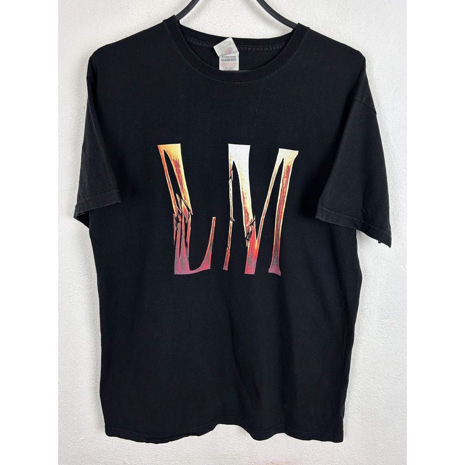 Vintage 00s Vintage L&M Cigarettes Flame Matches Logo T-Shirt Size US M / EU 48-50 / 2 - 1 Thumbnail