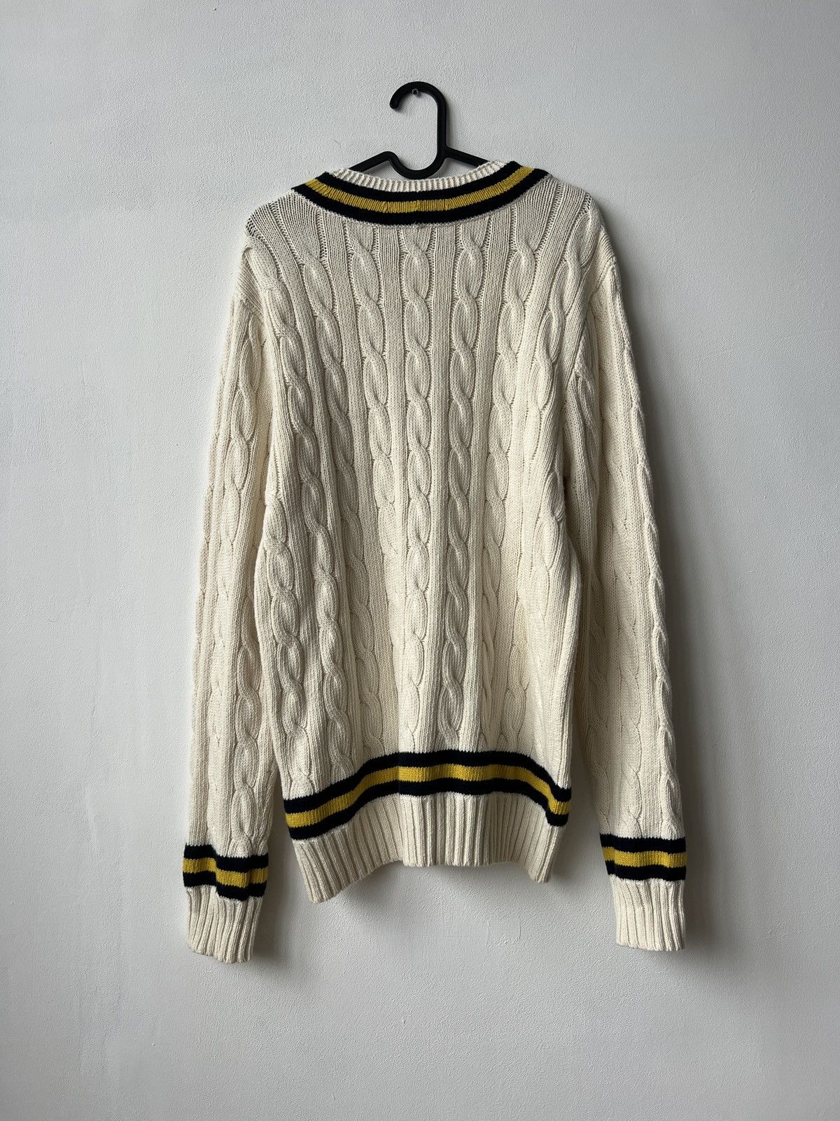 Polo Ralph Lauren NWT Polo Ralph Lauren V-Neck Cricket Jumper Cotton Cashmere Size US M / EU 48-50 / 2 - 4 Thumbnail