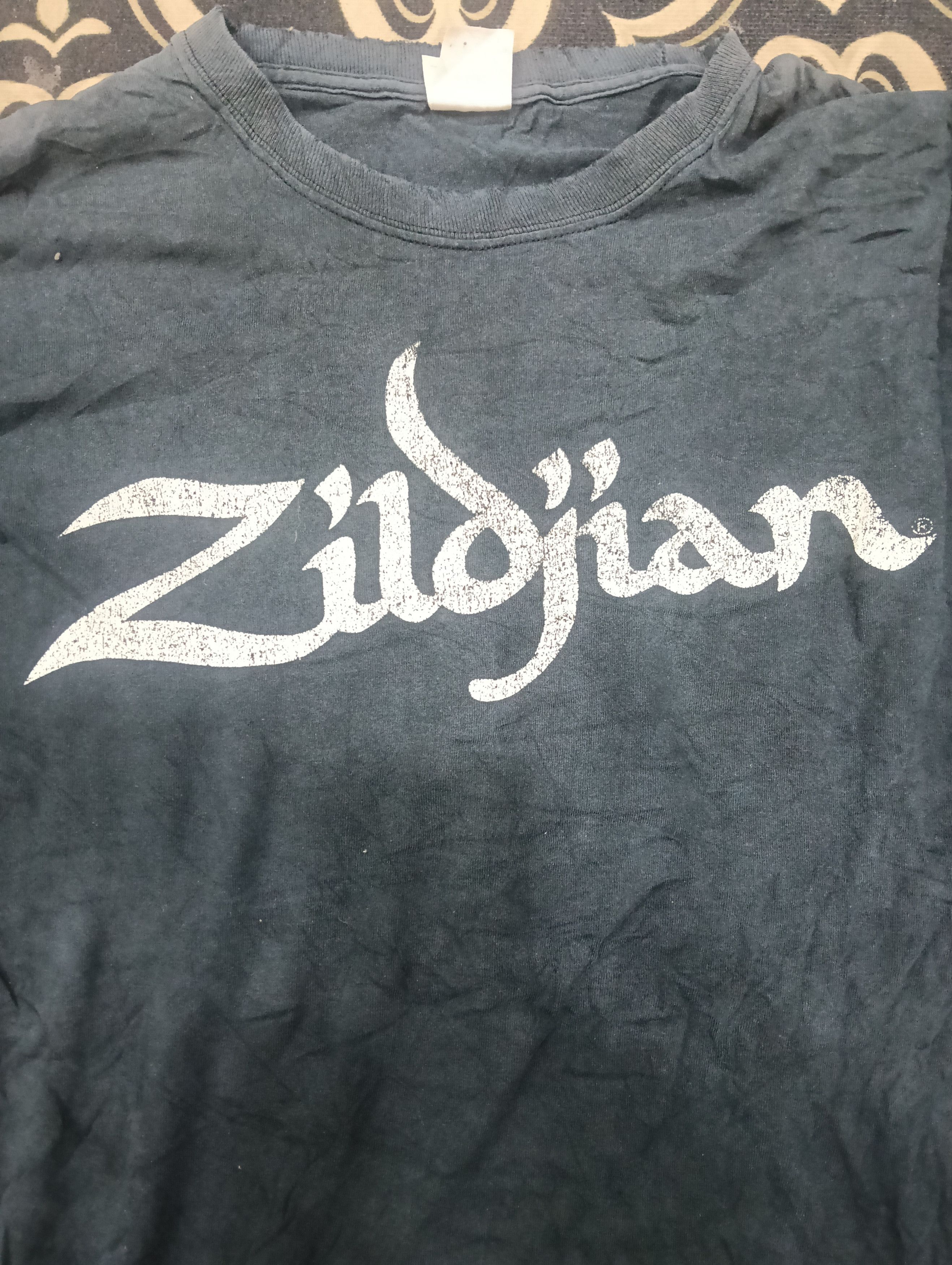 Band Tees Thrashed Y2K Zildjian Size US XL / EU 56 / 4 - 3 Thumbnail