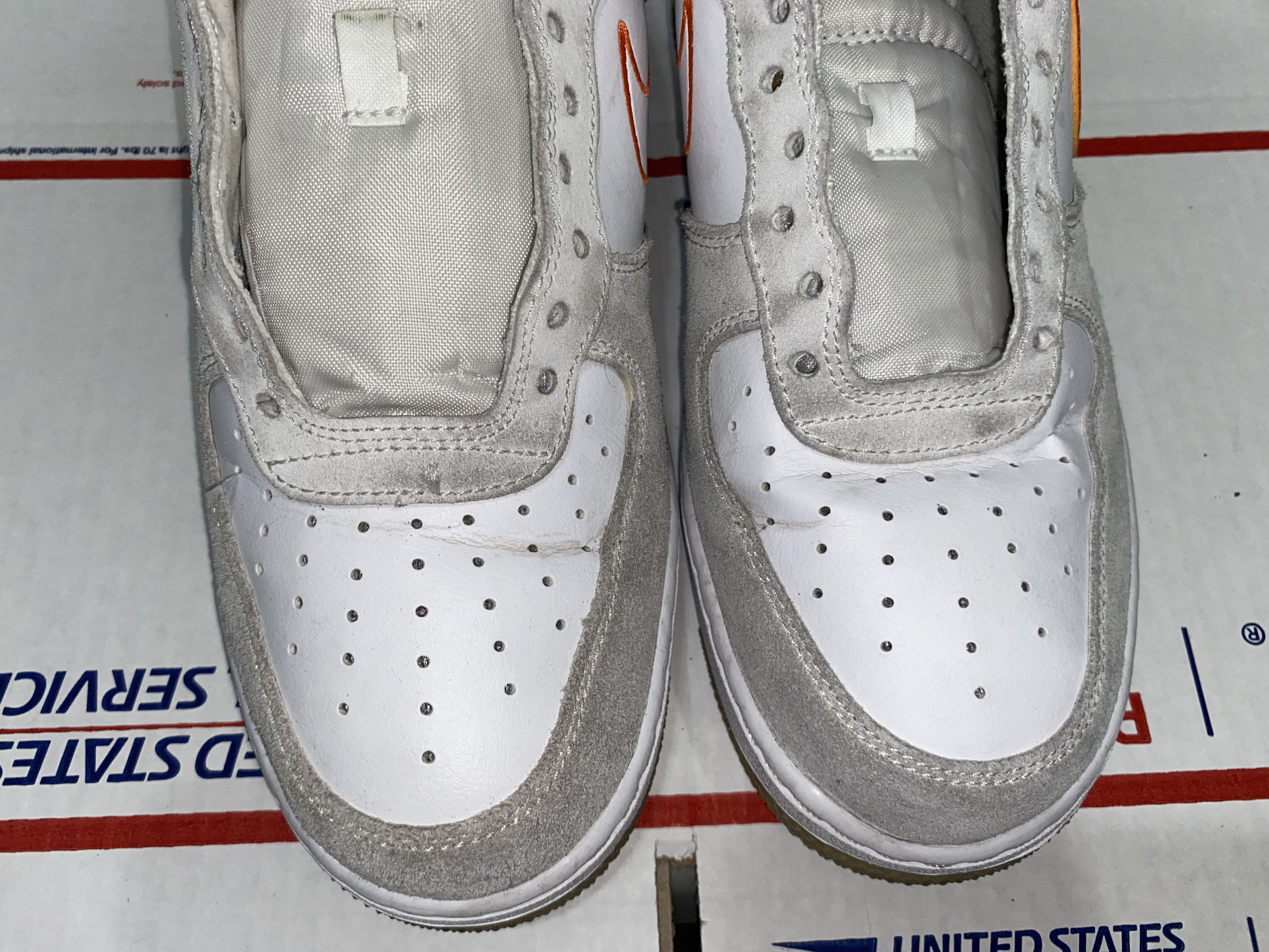 Nike Nike Womens Air Force ONE 1 Low Lo First 1st Use shoes 10 US Size US 10 / IT 40 - 4 Thumbnail