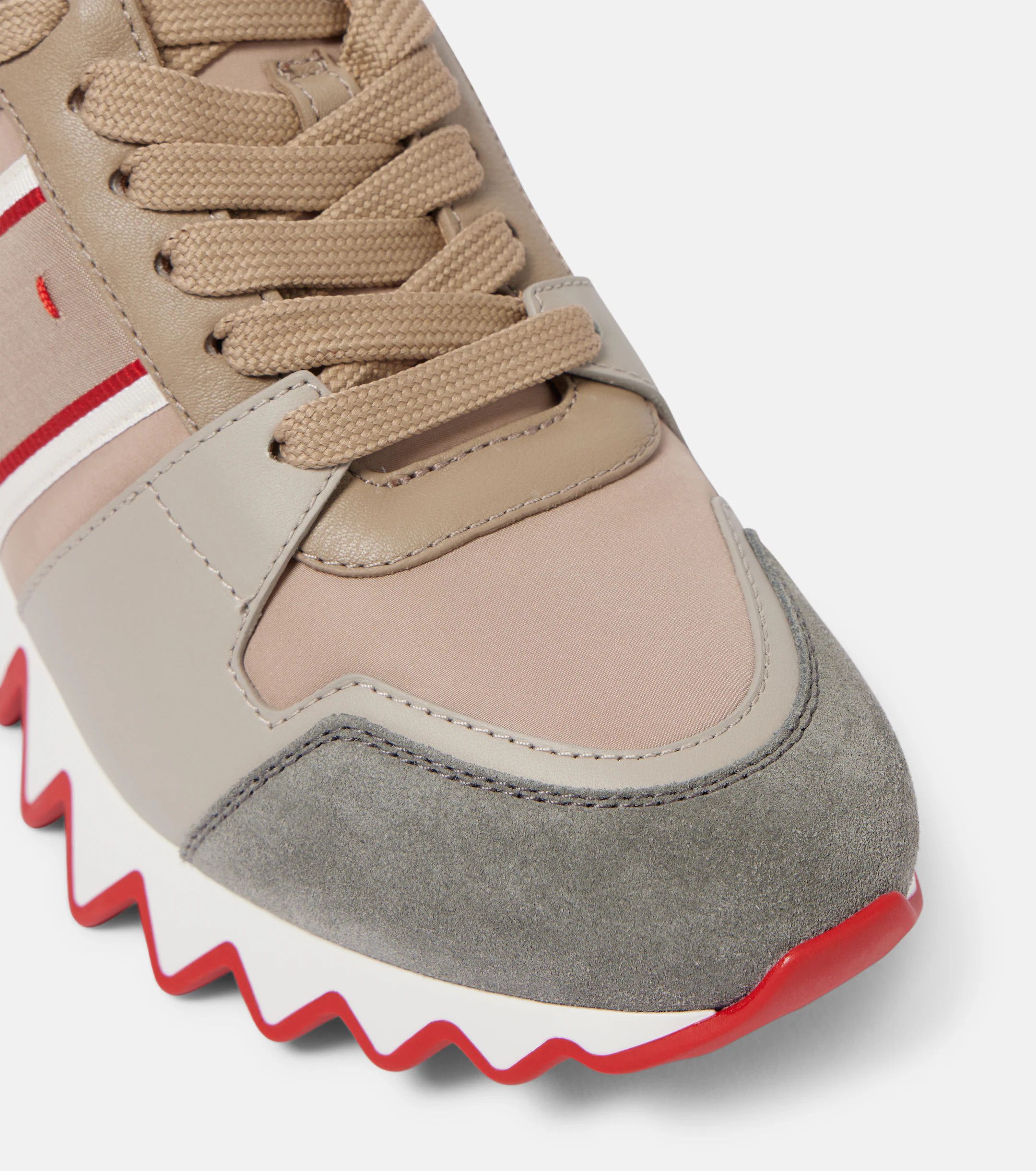 Christian Louboutin oc11z0625 Sneakers in Brown Size US 7.5 / IT 37.5 - 4 Thumbnail