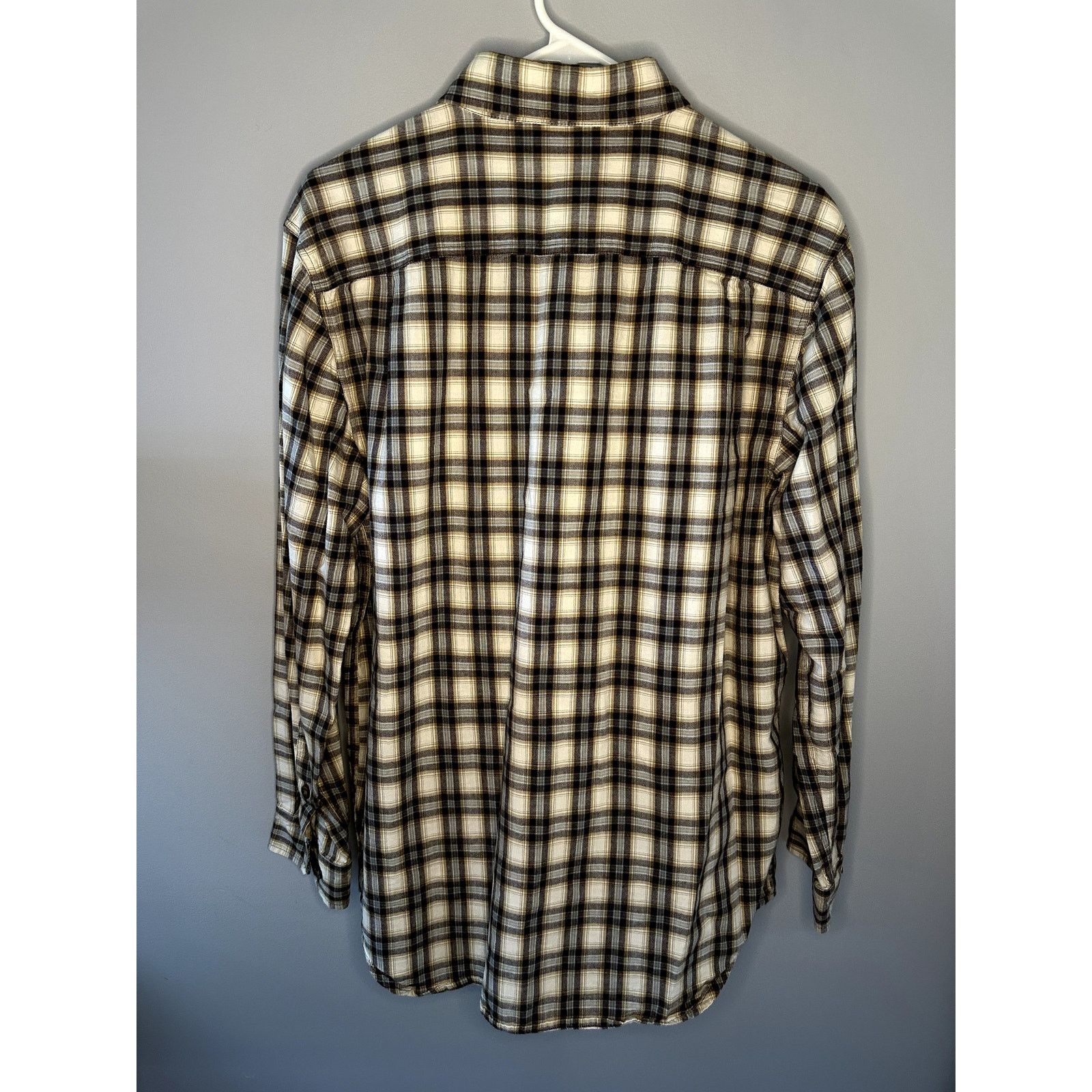 Carhartt Carhartt Plaid Relaxed Fit Button Down Work Shirt Gray M Size US M / EU 48-50 / 2 - 6 Thumbnail