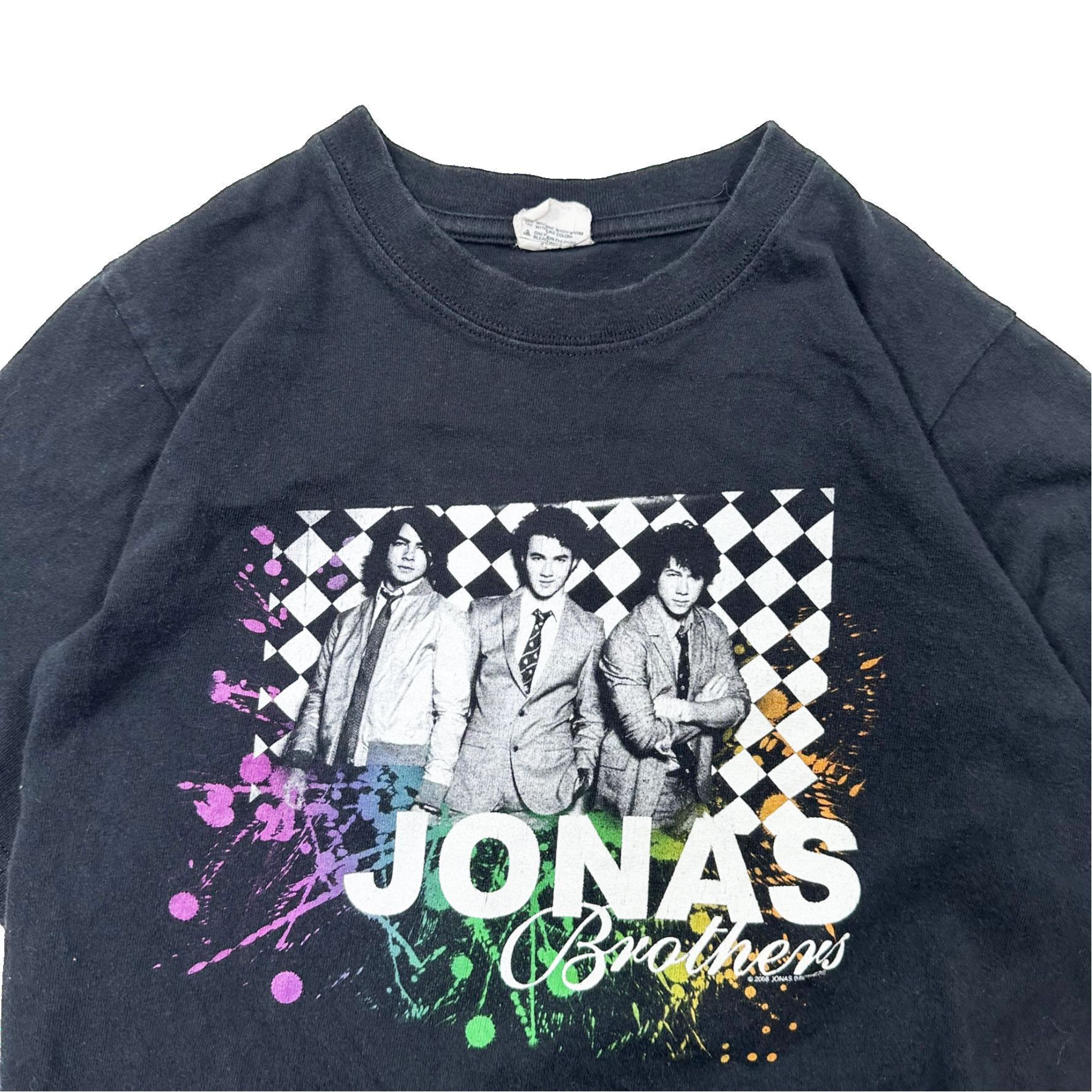 Vintage Vintage 00s Jonas Brothers Graphic T Shirt Size US S / EU 44-46 / 1 - 2 Thumbnail
