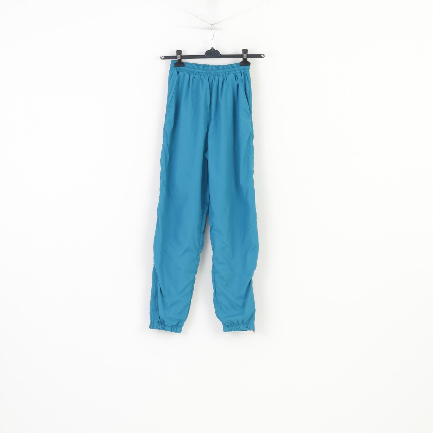 Vintage Head Women S Tracksuit Set Turquoise Sweatpants Jacket 10986 Size 25" / US 0 / IT 36 - 7 Thumbnail