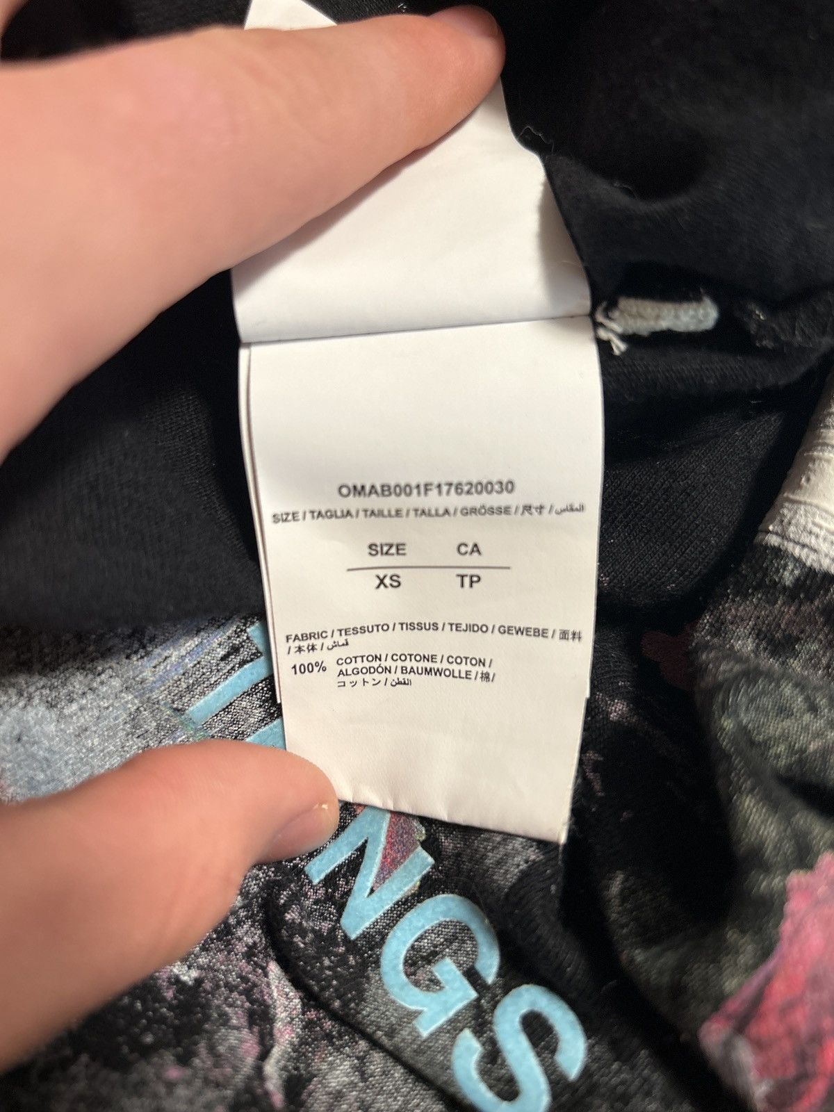Off-White OFF-WHITE Galaxy Tee Size US XS / EU 42 / 0 - 5 Thumbnail