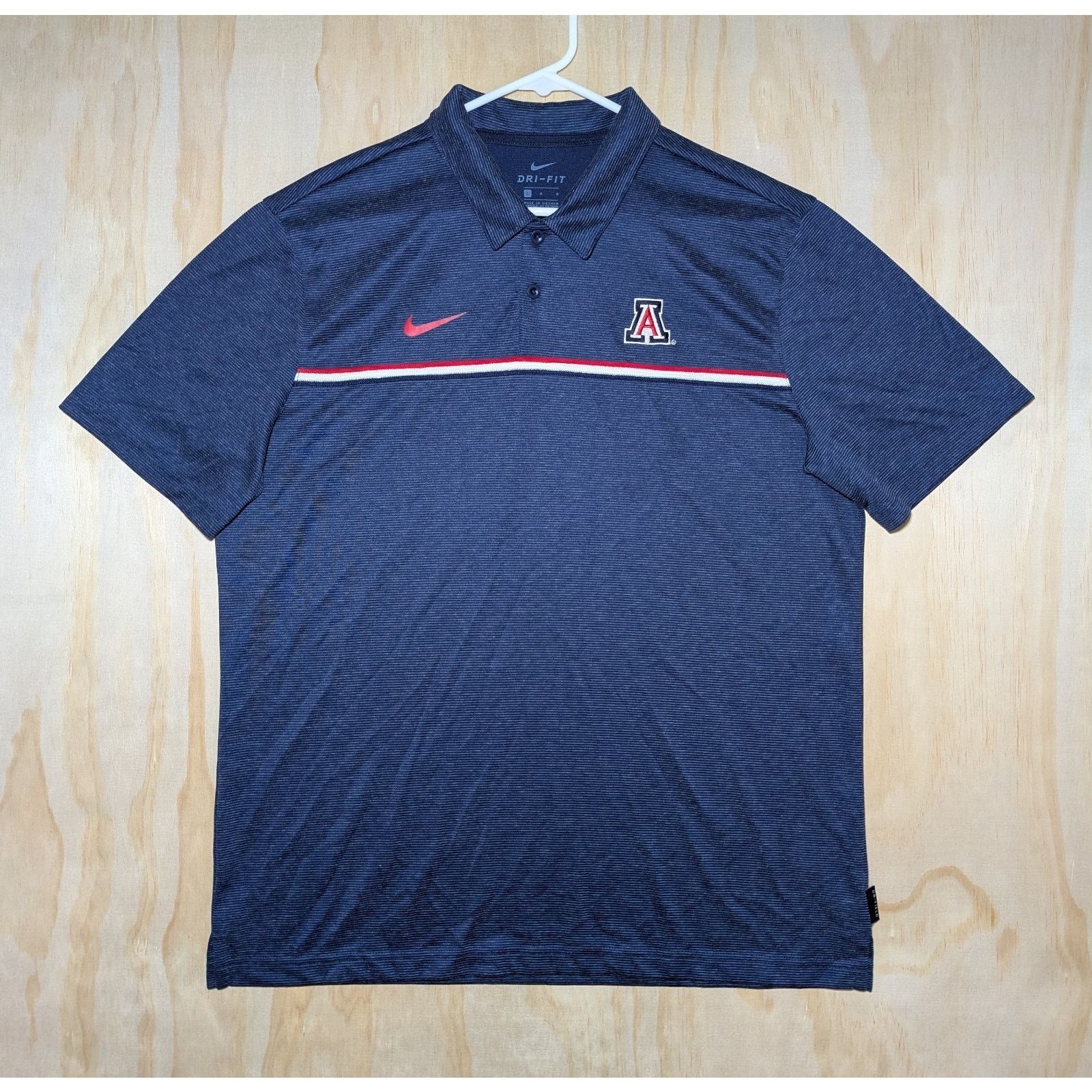 Nike Nike Men's Large Arizona Wildcats Polo Shirt On-Field Size US L / EU 52-54 / 3 - 1 Thumbnail