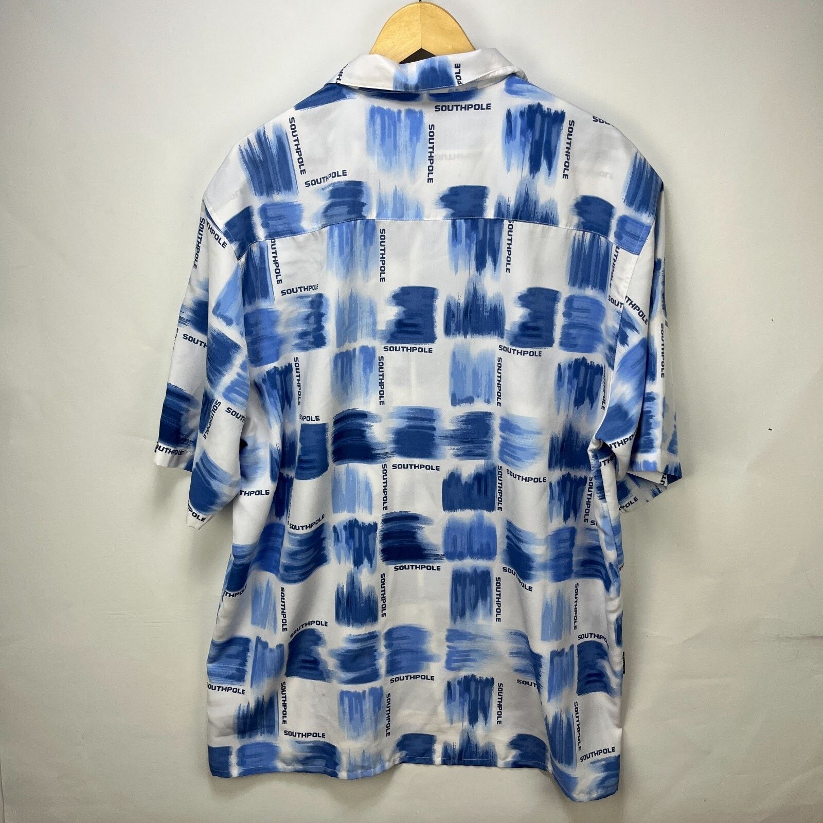 Southpole × Vintage Vintage Southpole Y2K Button-UpShirt XL Baggy Skater Hip Hop Size US XL / EU 56 / 4 - 8 Thumbnail