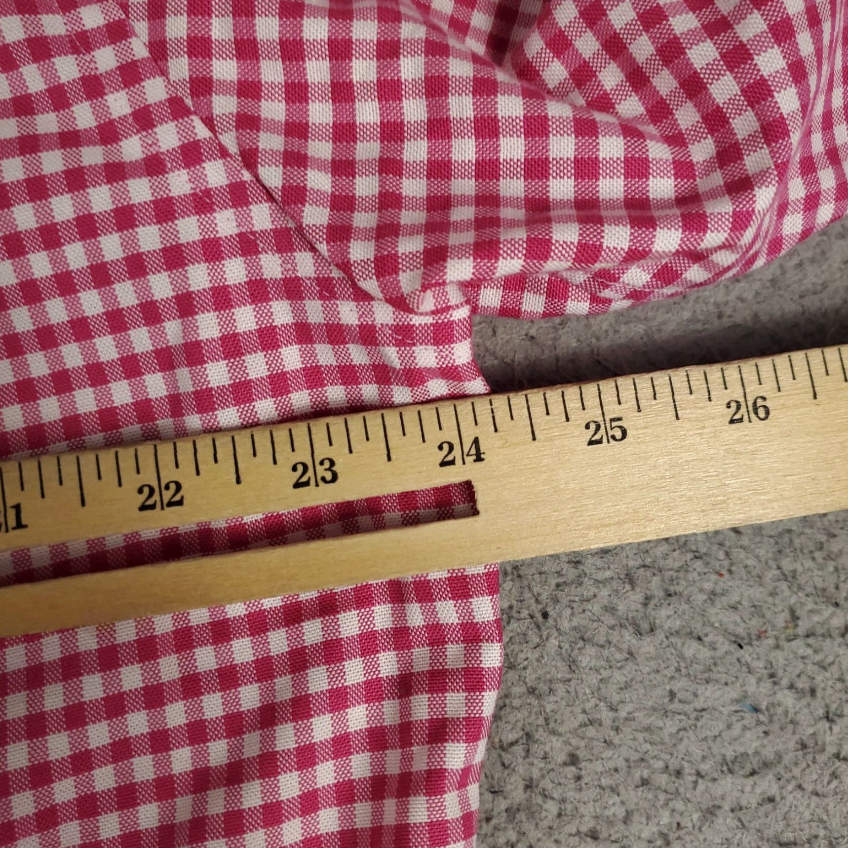 Brooks Brothers Brooks Brothers Shirt Mens 16.5 Pink Check Dress Button Up Long Sleeve Cotton Size 42R - 5 Thumbnail