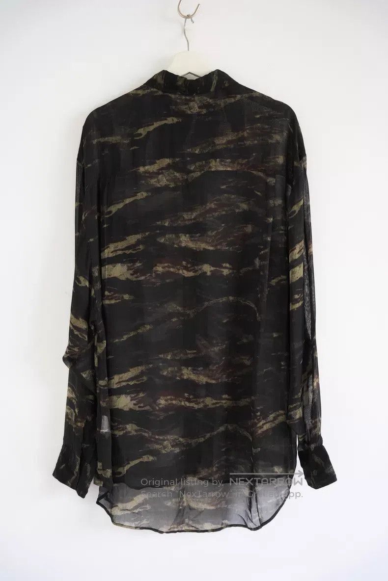 Other Yohji Yamamoto 24ss cuprammonium translucent floral shirt Size US L / EU 52-54 / 3 - 2 Thumbnail