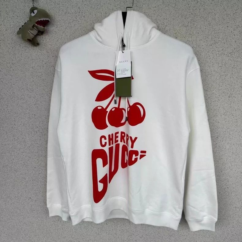 Gucci Gucci Cherry Hooded Sweatshirt-2506 Size US XS / EU 42 / 0 - 1 Thumbnail