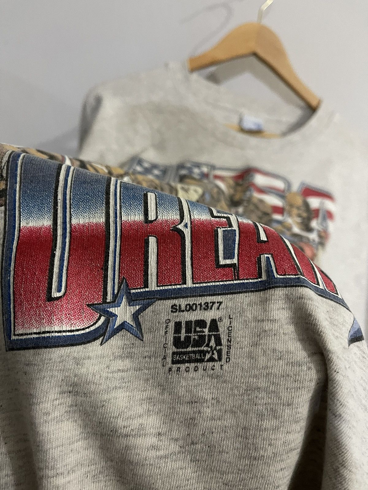 Salem Sportswear × Vintage 🔥USA Basketball Dream Team #SKU-A378 DP Size US XL / EU 56 / 4 - 4 Thumbnail