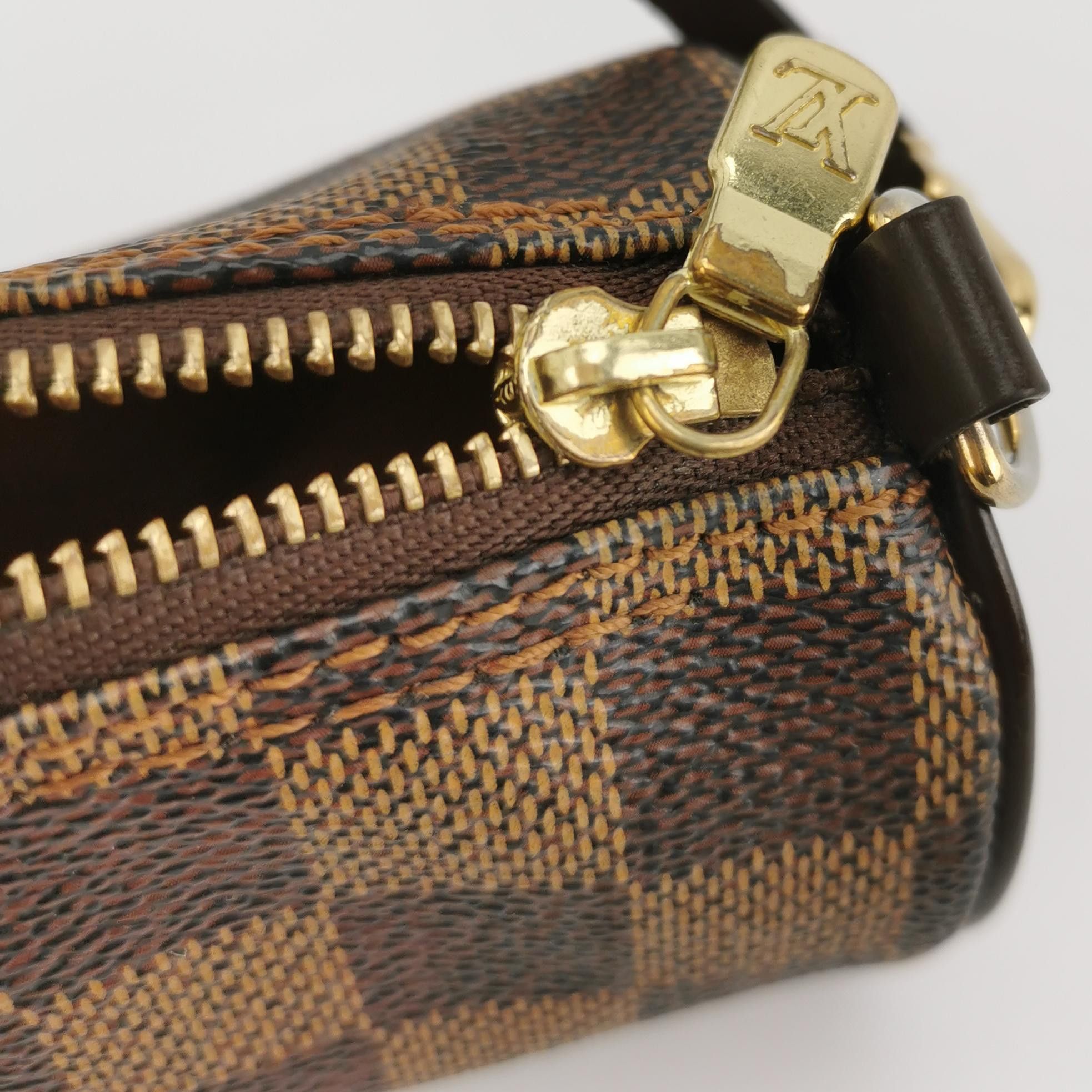 Louis Vuitton Louis Vuitton (LV) Papillon Mini Checkerboard Drum Bag -y25 Size ONE SIZE - 8 Thumbnail