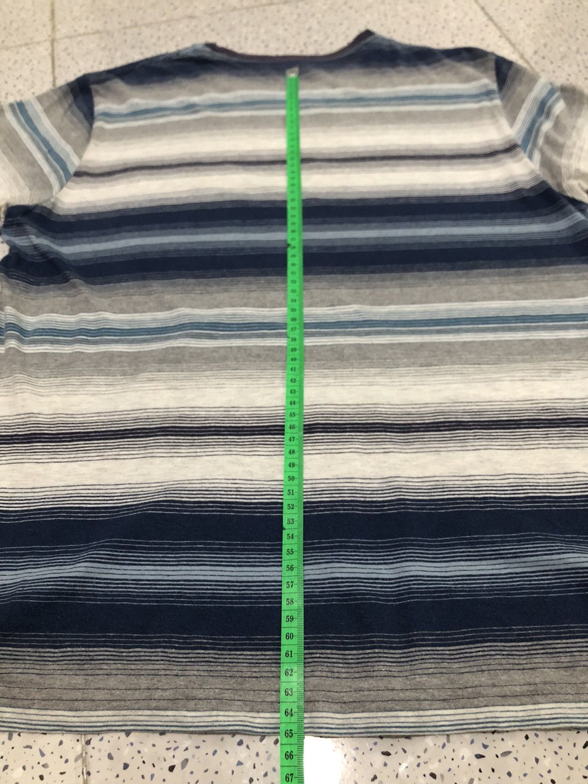 Hang Ten × Japanese Brand Vintage Hangten Stripe Pocket T-shirt Size US L / EU 52-54 / 3 - 13 Thumbnail