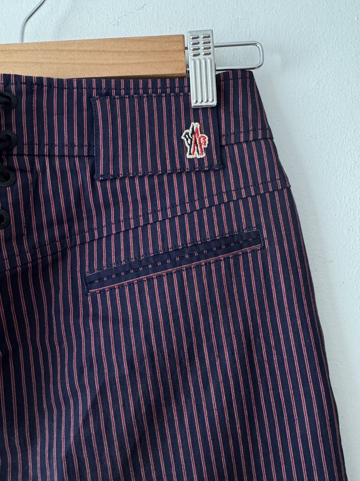 Moncler 🔥 Vintage Moncler Striped Pants Size 30" / US 8 / IT 44 - 5 Thumbnail