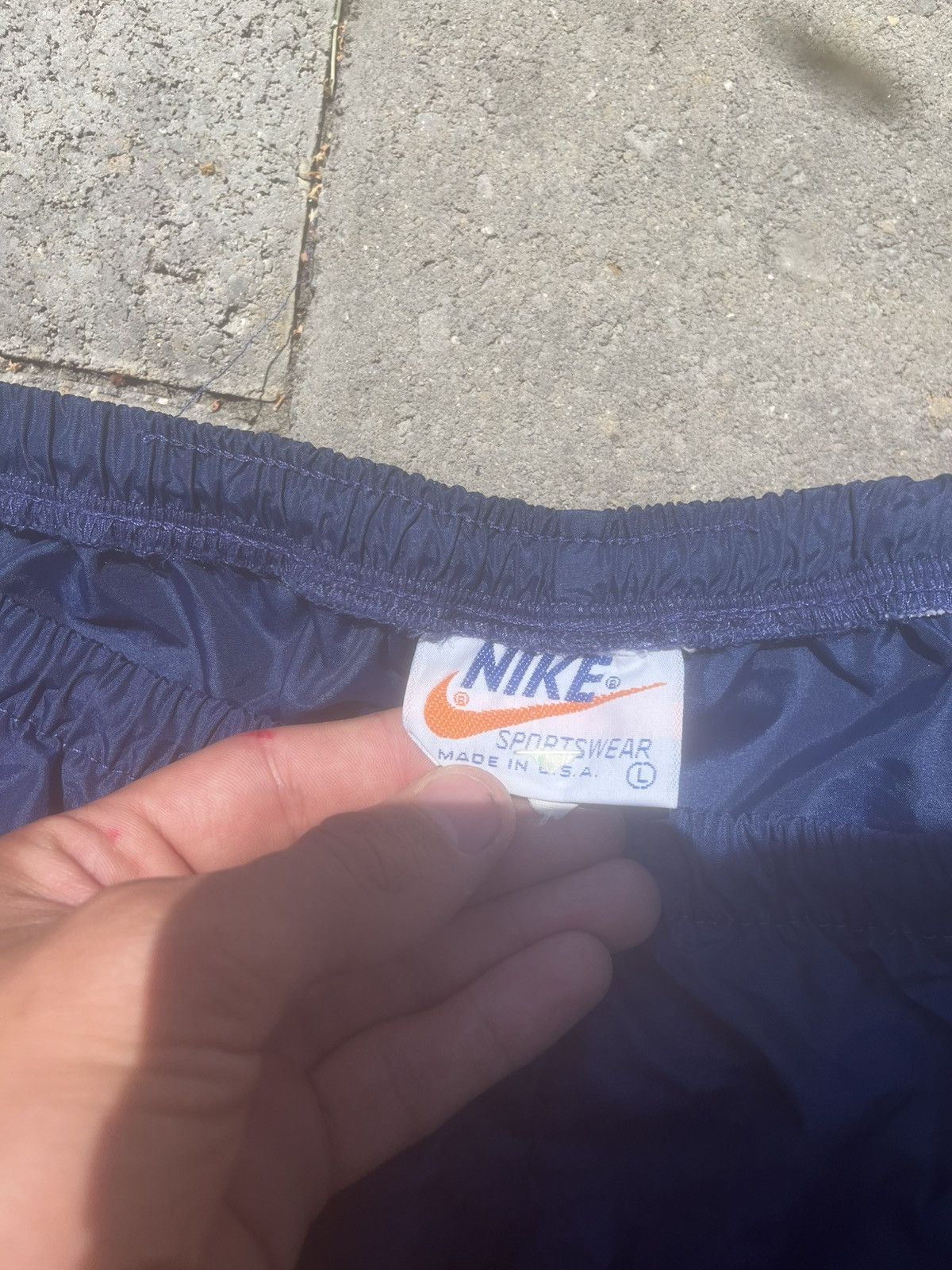 Nike Vintage 70s Nike Track Pants Size US 34 / EU 50 - 2 Thumbnail