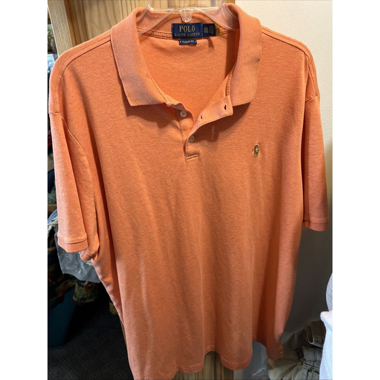 Polo Ralph Lauren Polo Ralph Lauren Men’s XXL Orange Button Cotton Polo Shirt Size US XXL / EU 58 / 5 - 11 Thumbnail