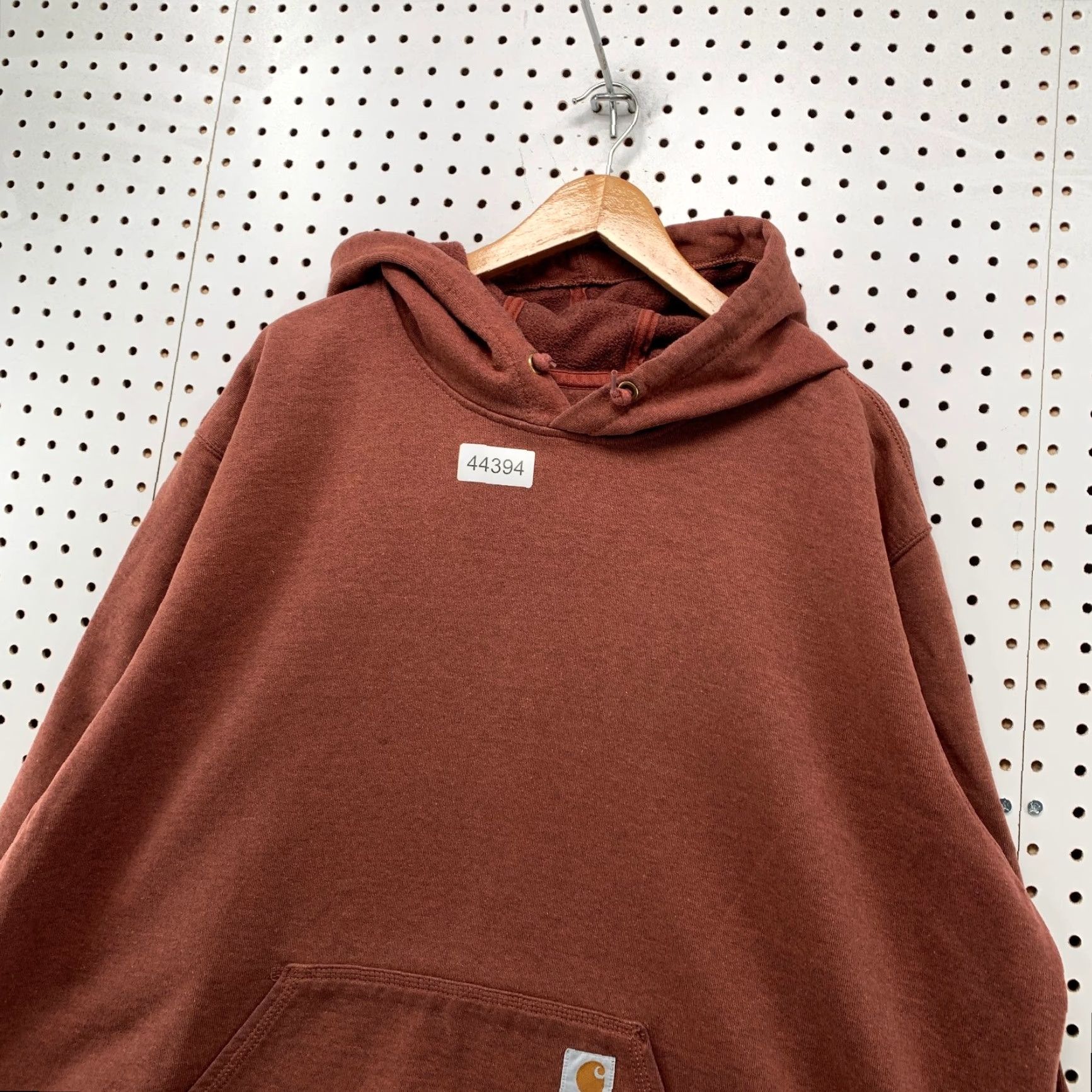 Carhartt VINTAGE Carhartt Sweatshirt Mens 2XL Hooded Heavyweight Rust Red Workwear Size US XXL / EU 58 / 5 - 4 Thumbnail