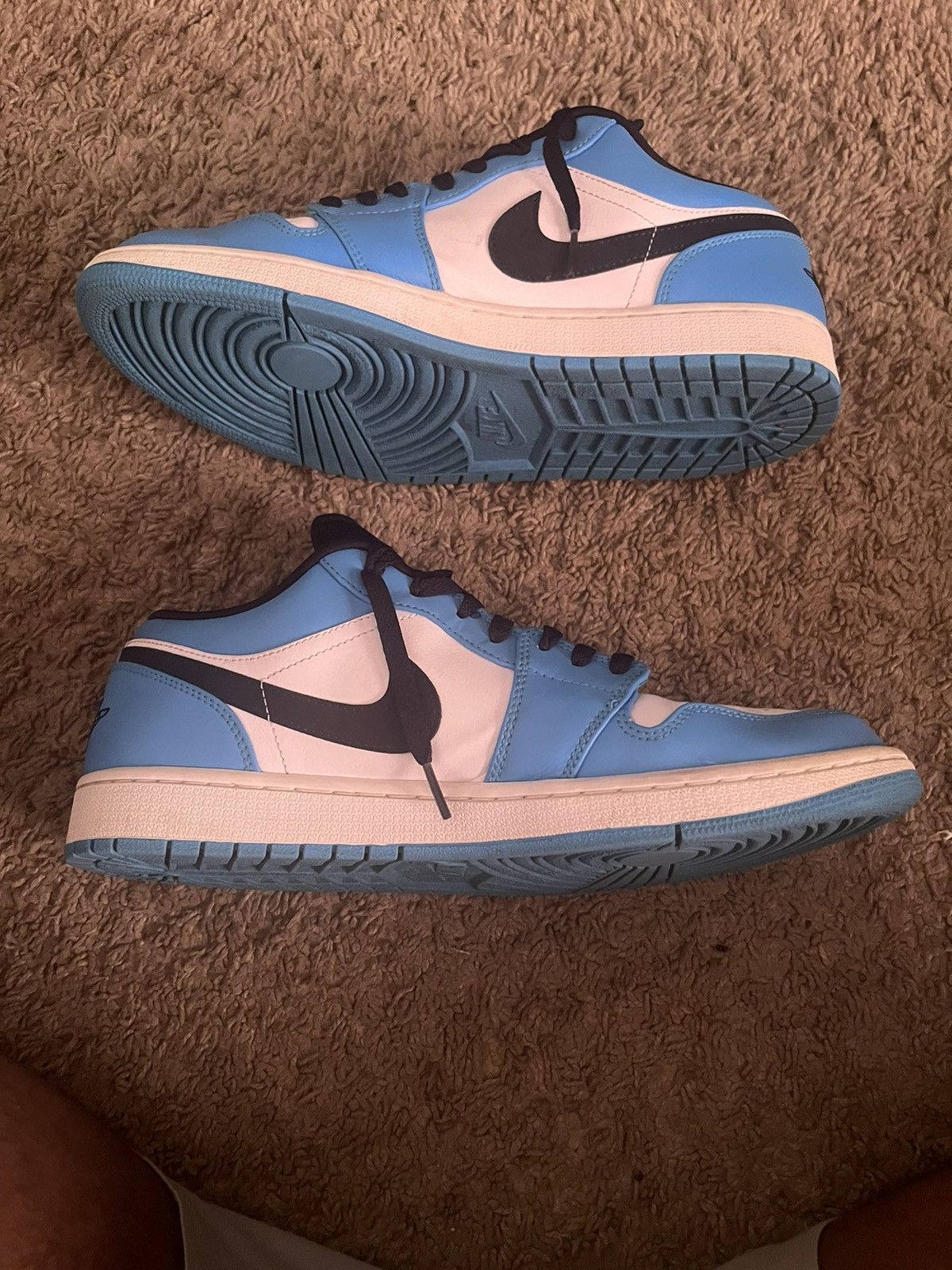 Jordan Brand × Nike Jordan 1 Low “Unc” Size US 12 / EU 45 - 4 Thumbnail