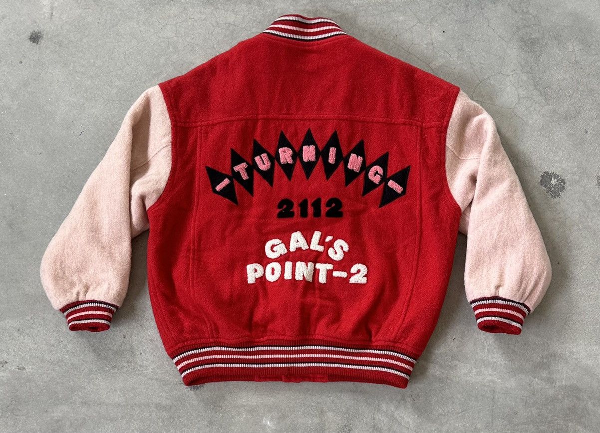 Other VINTAGE TEENS CLUB WOOL VARSITY JACKET Size US L / EU 52-54 / 3 - 1 Thumbnail
